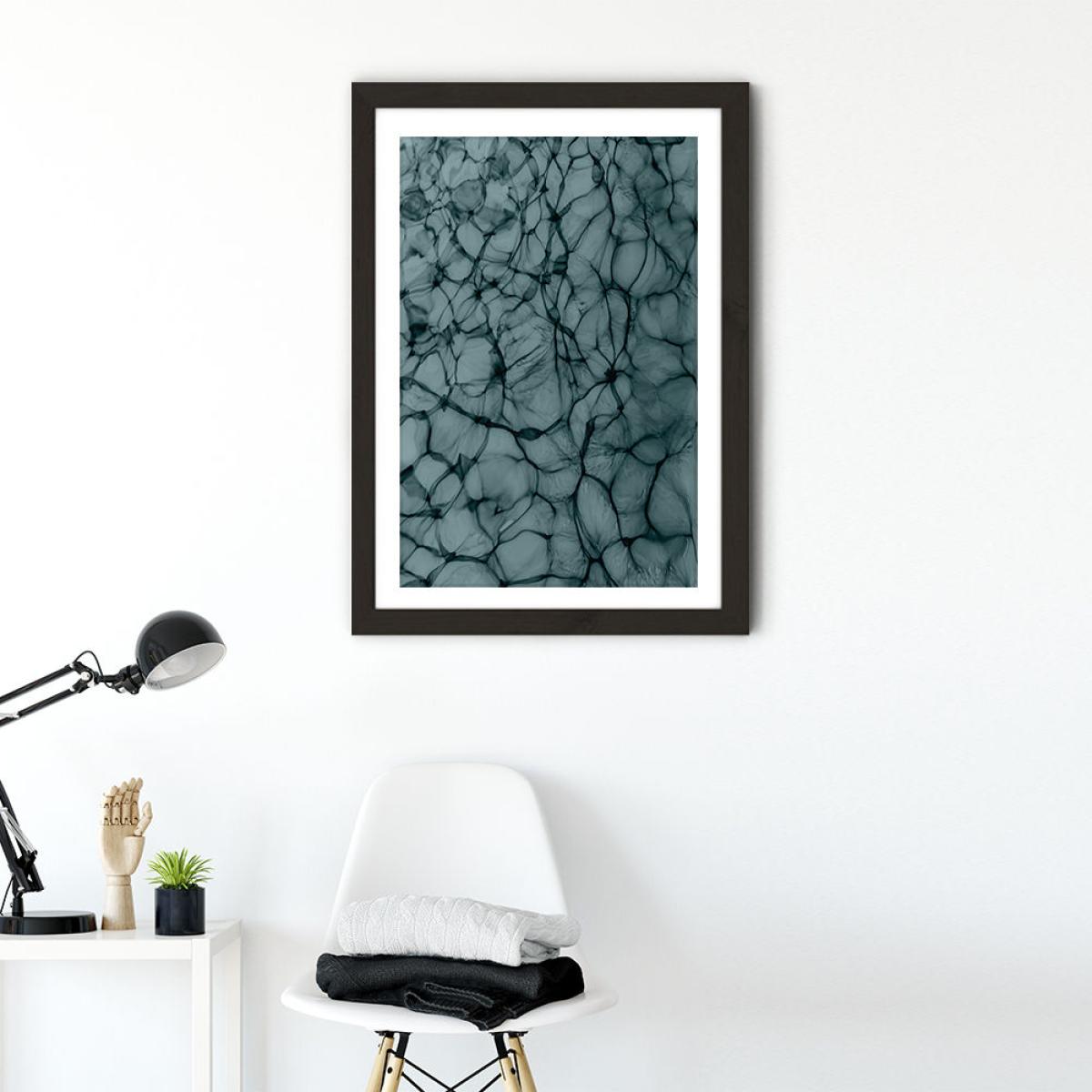 Abstract Life Art Print Black Frame – image 2
