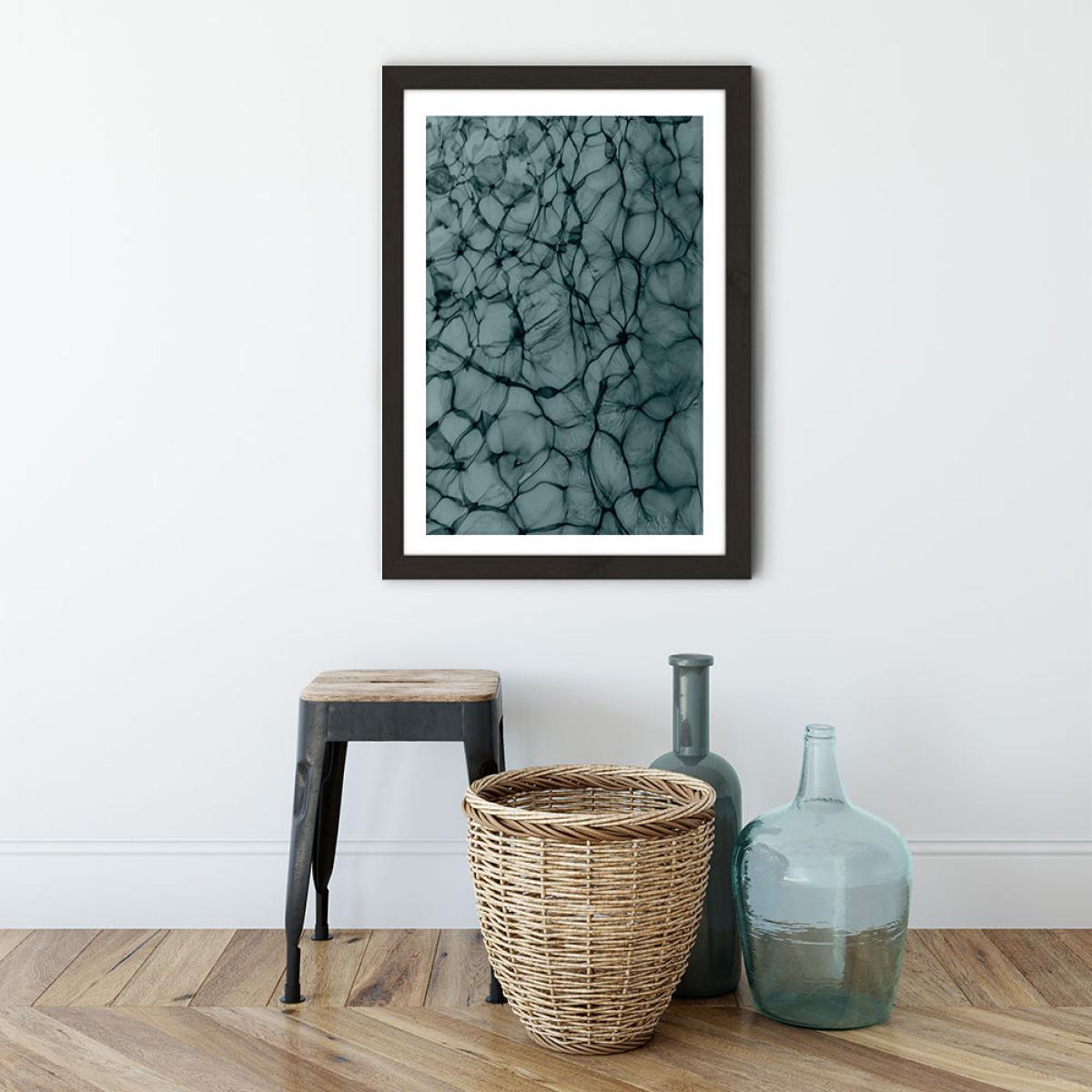 Abstract Life Art Print Black Frame – image 3