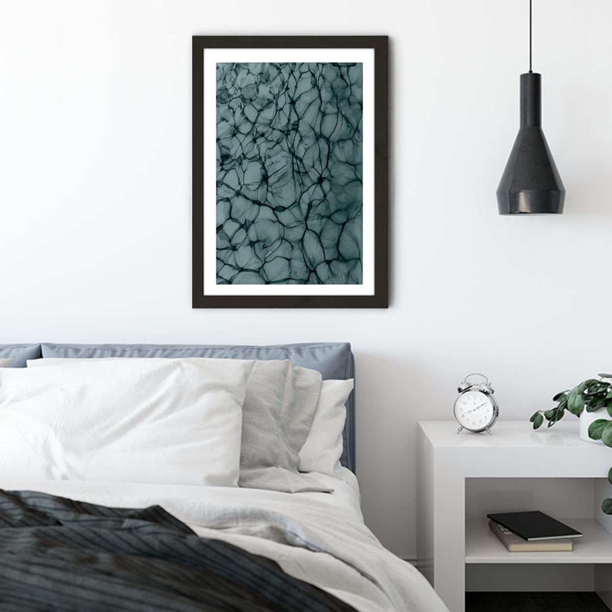 Abstract Life Art Print Black Frame – image 4