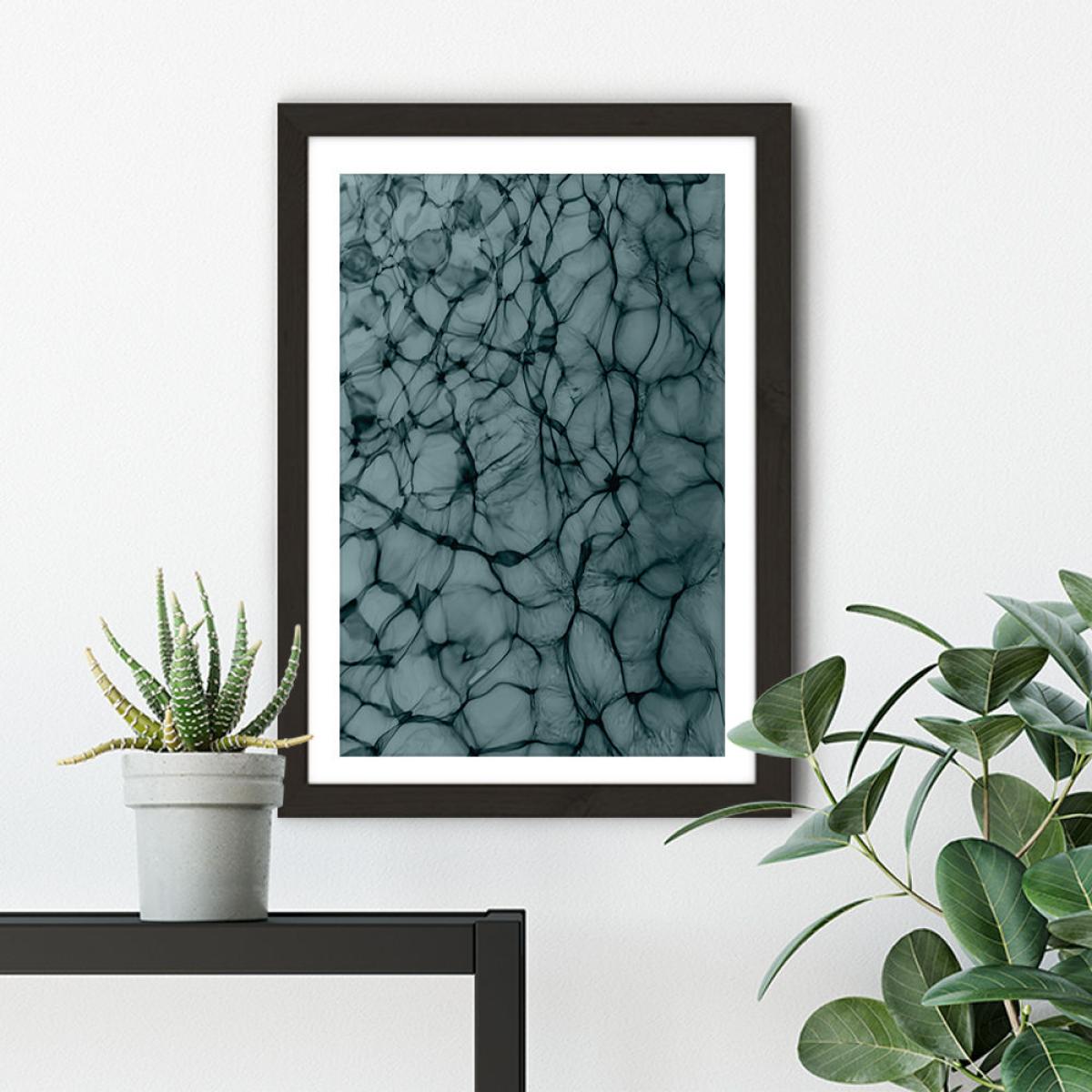 Abstract Life Art Print Black Frame – image 5