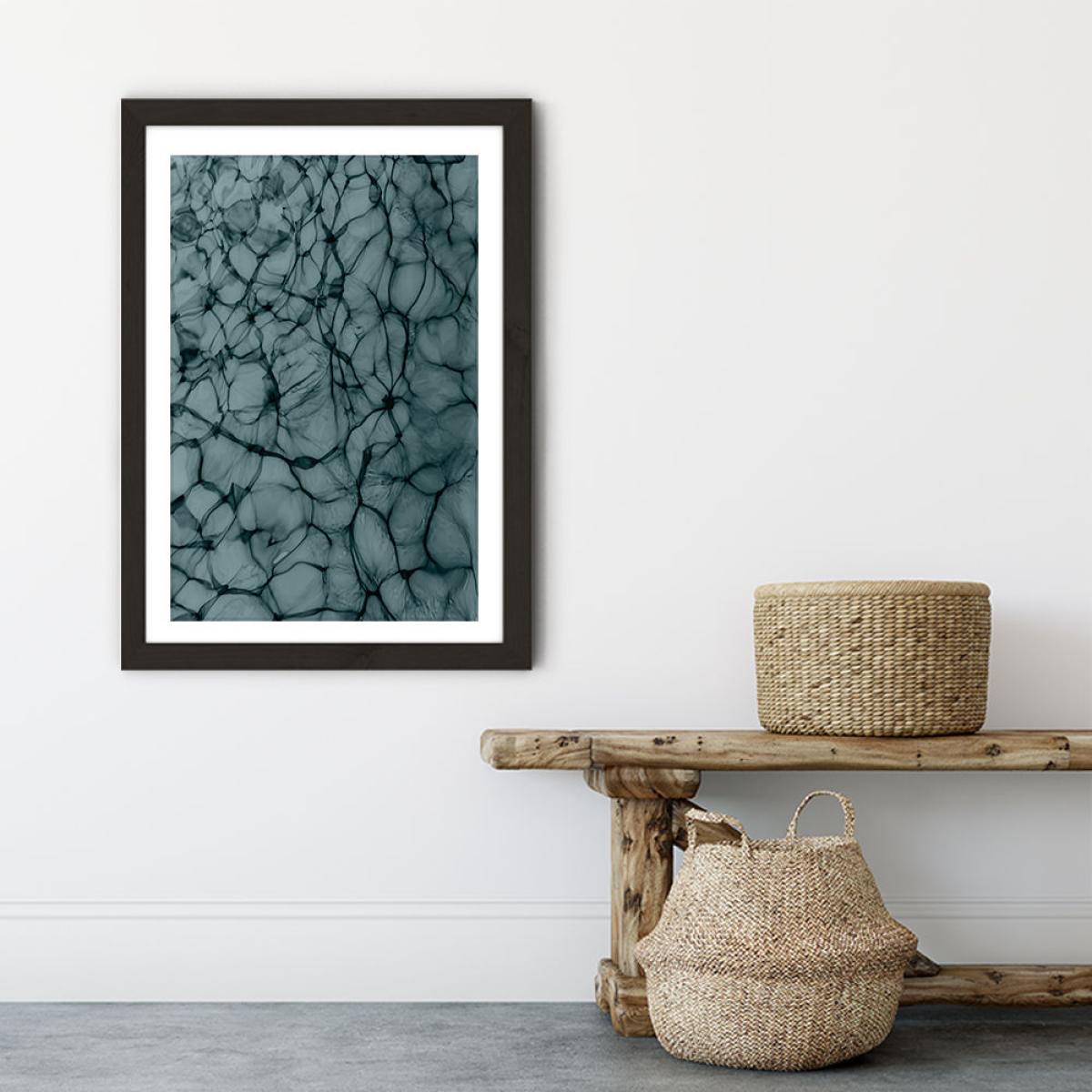 Abstract Life Art Print Black Frame – image 6