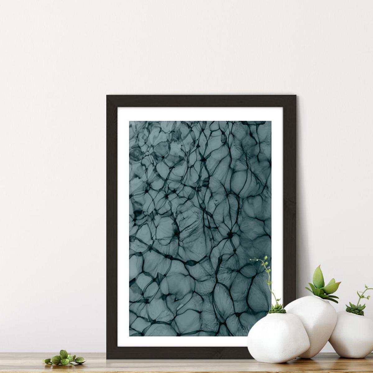 Abstract Life Art Print Black Frame – image 7