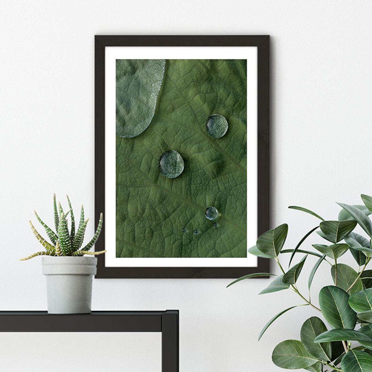Lotus Art Print Black Frame – image 5