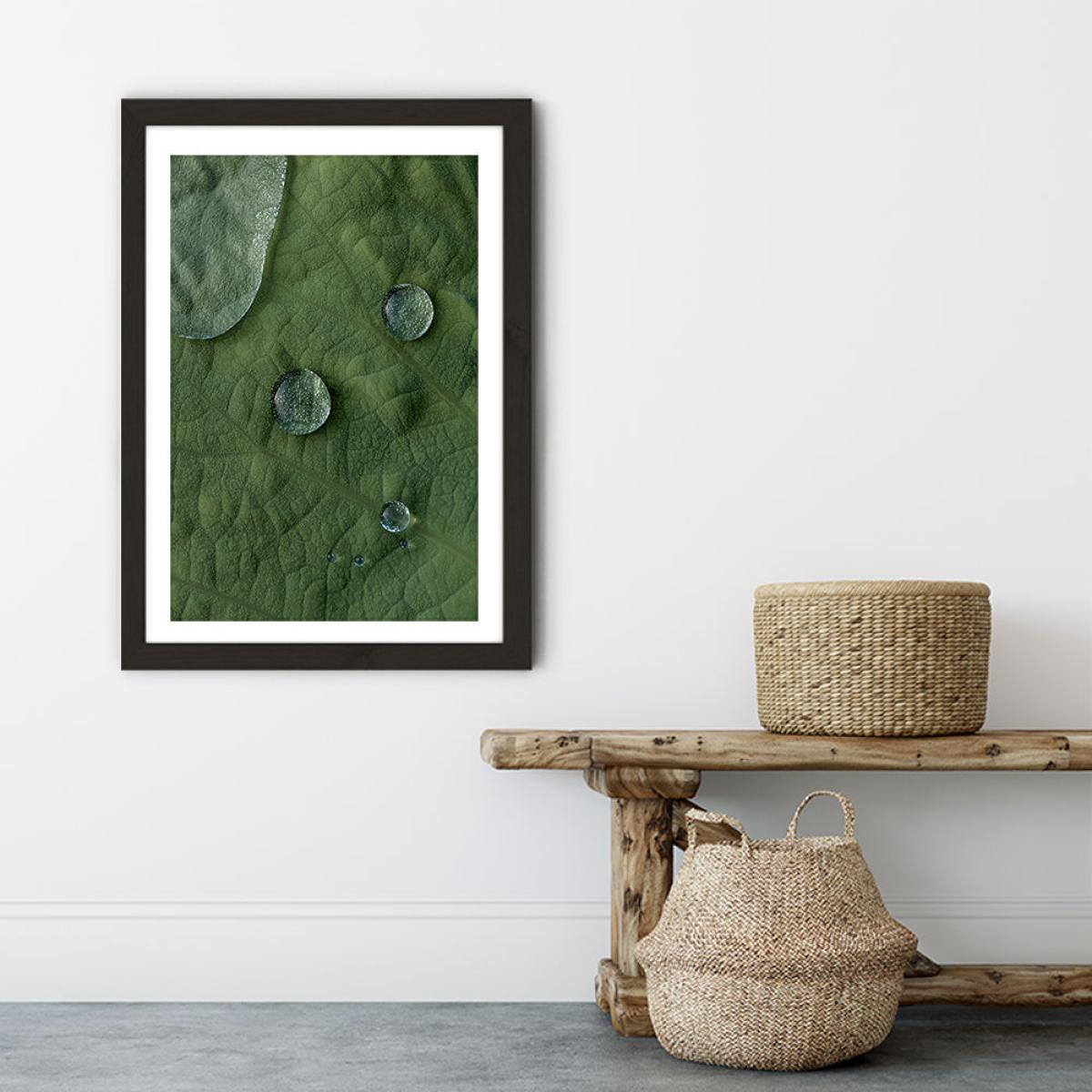 Lotus Art Print Black Frame – image 6