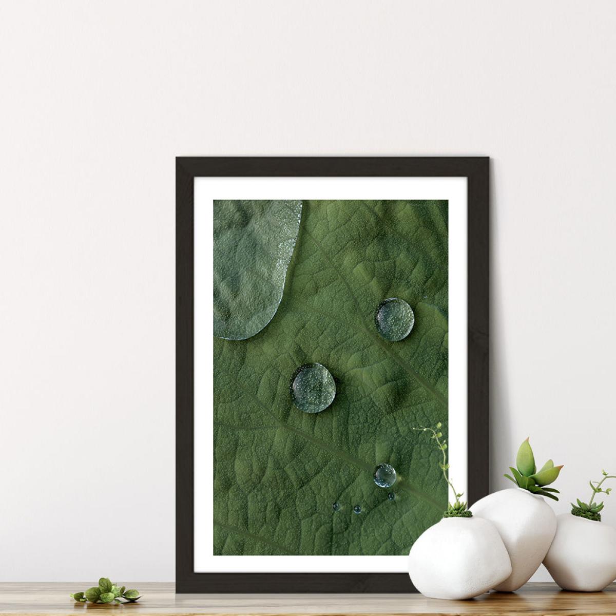 Lotus Art Print Black Frame – image 7