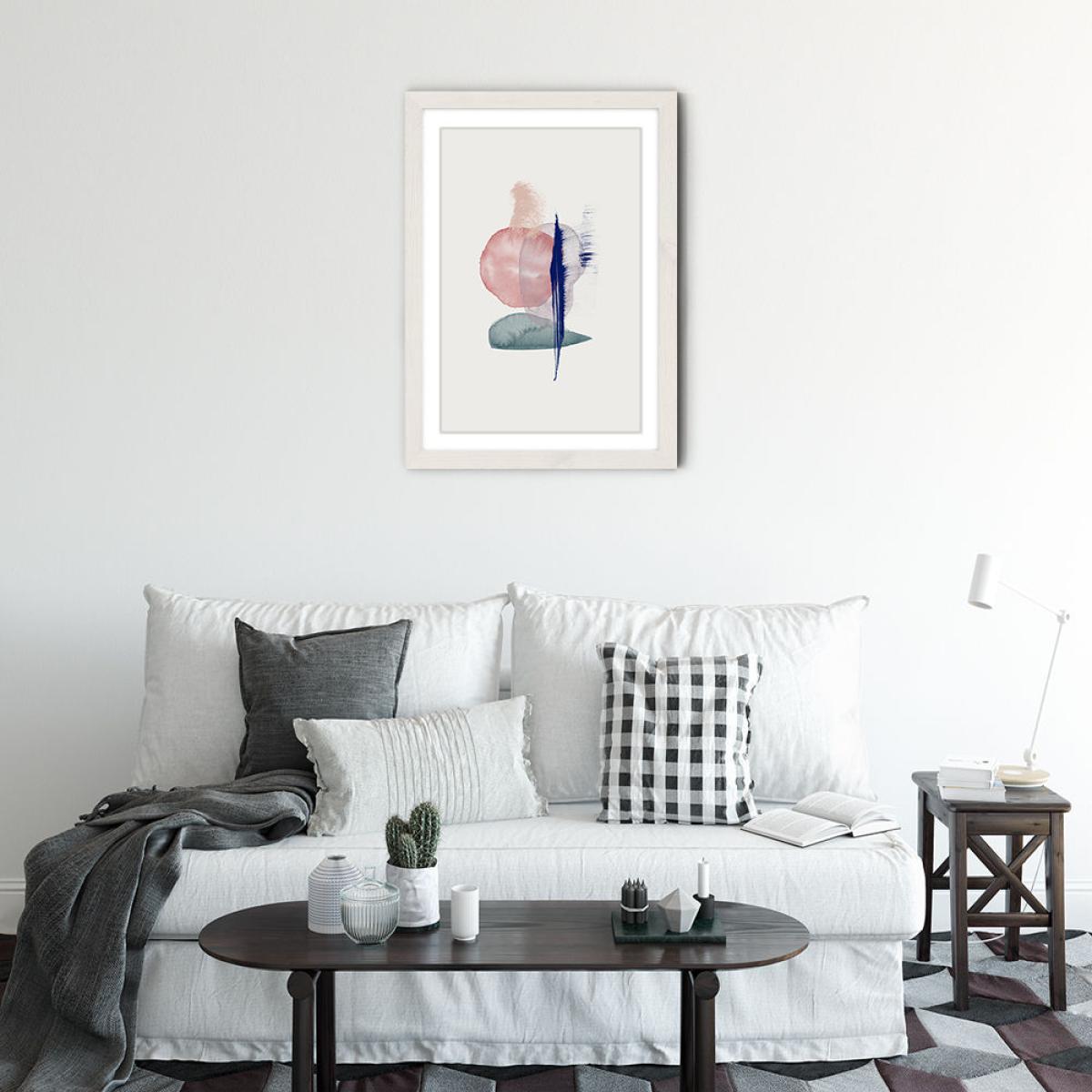 Connection Art Print White Frame – image 3