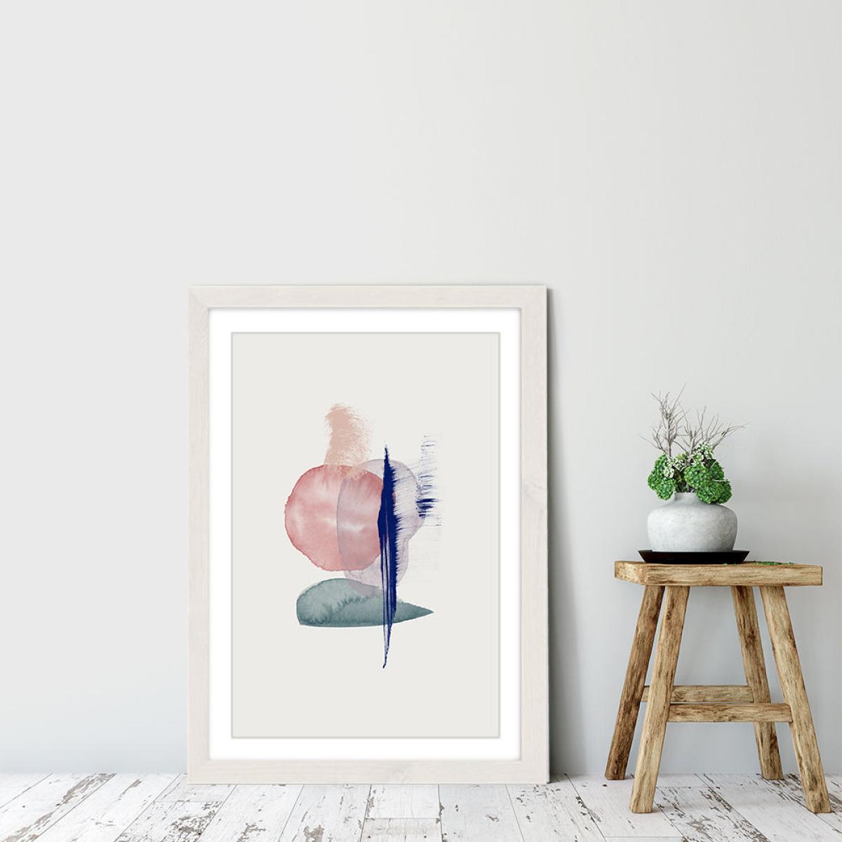 Connection Art Print White Frame – image 5