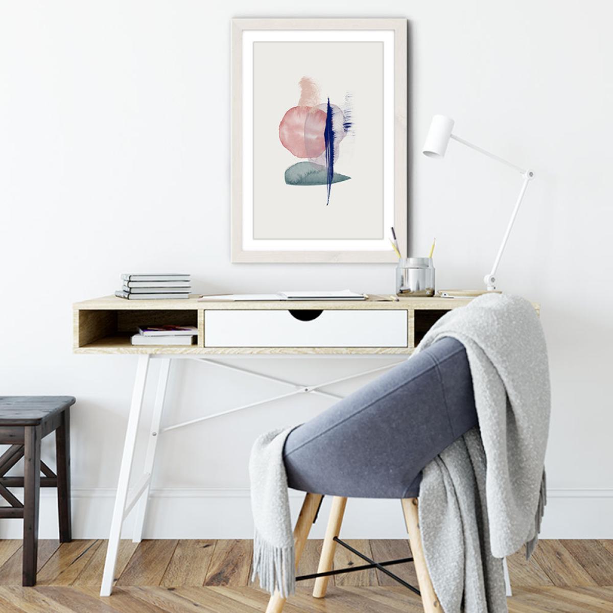 Connection Art Print White Frame – image 6