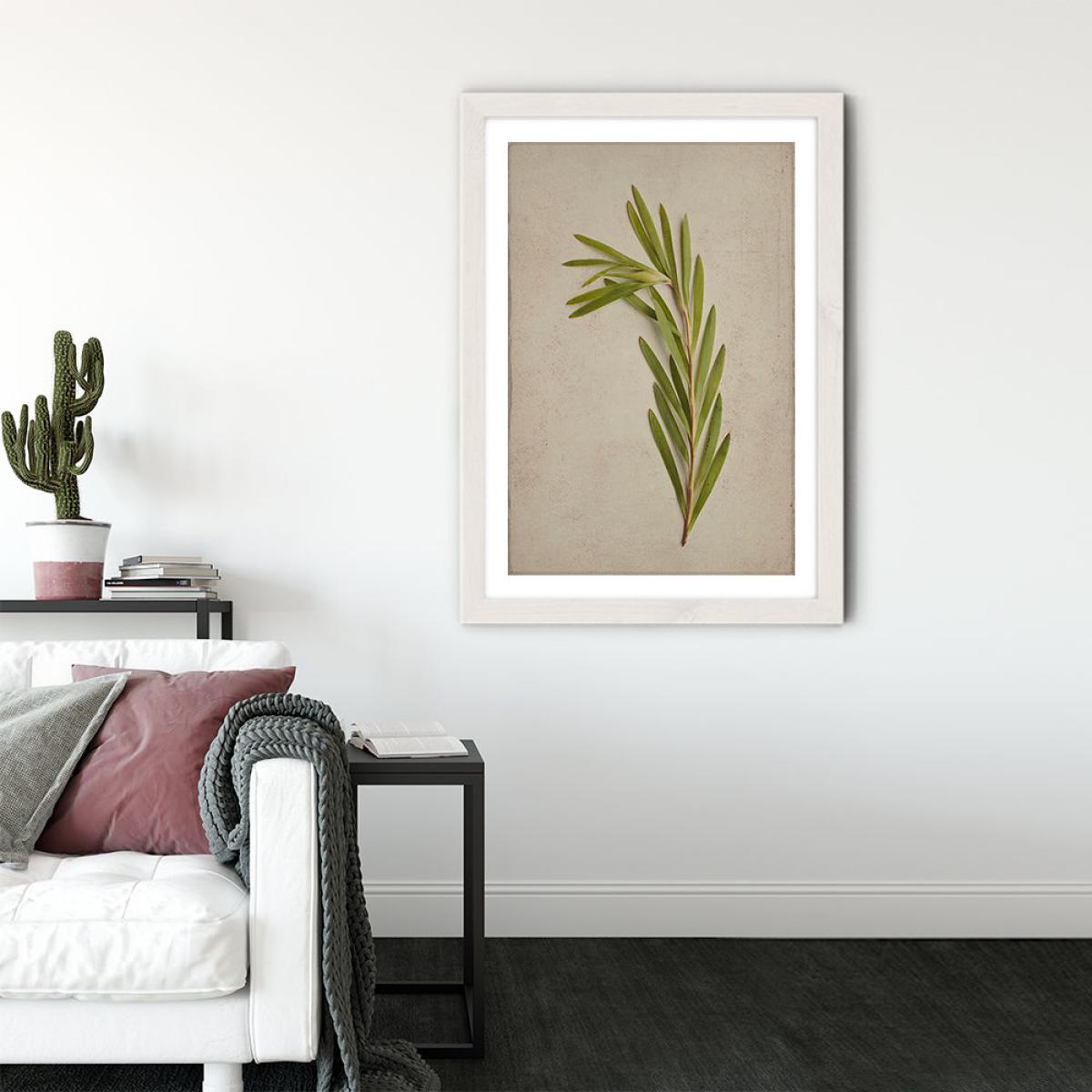 Fynbos 4 Art Print White Frame – image 2