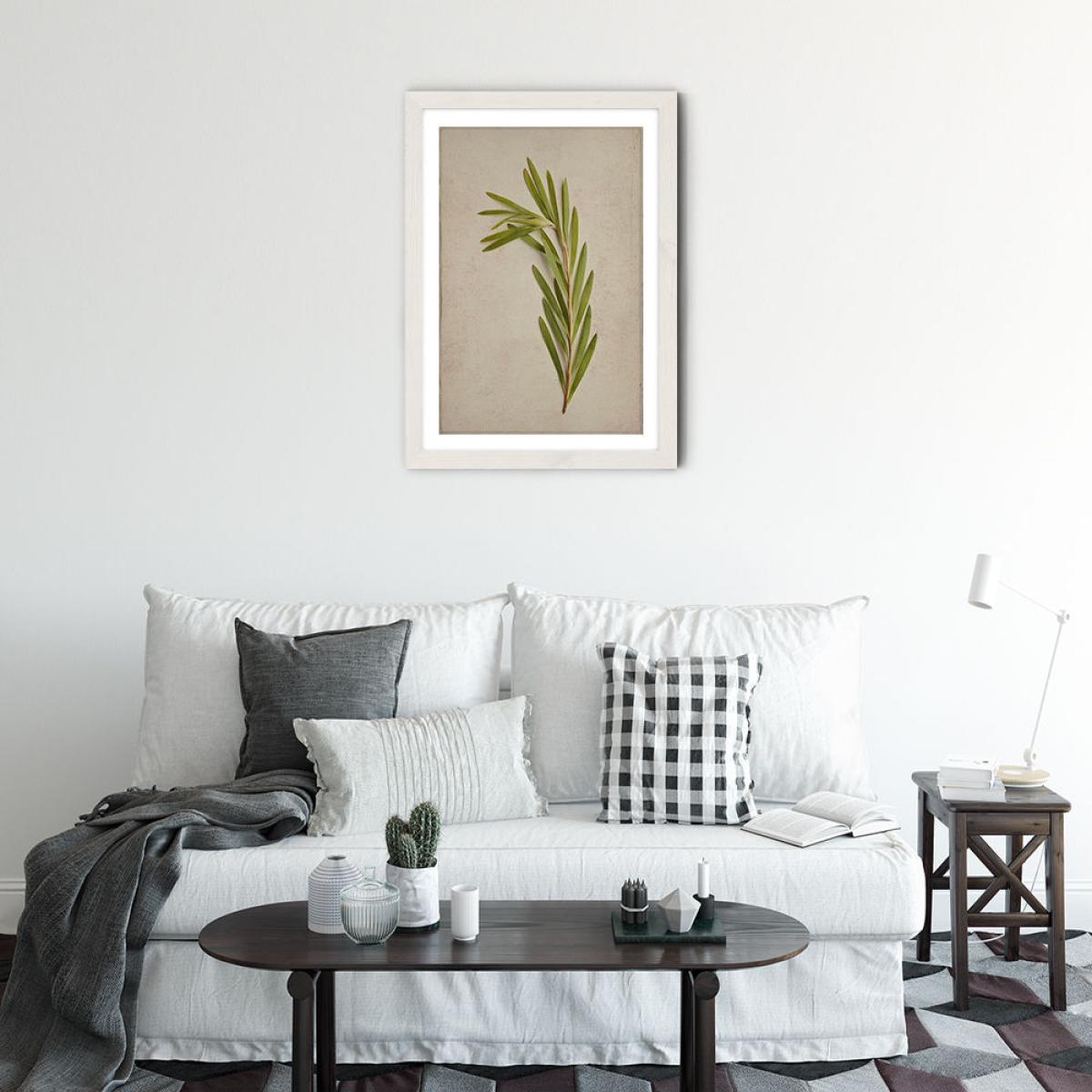 Fynbos 4 Art Print White Frame – image 4