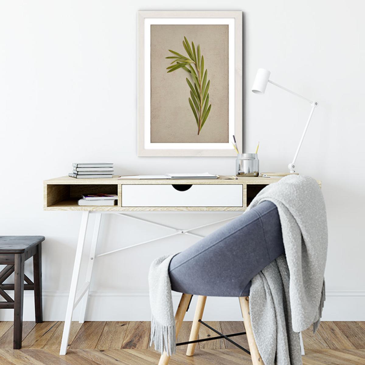 Fynbos 4 Art Print White Frame – image 5