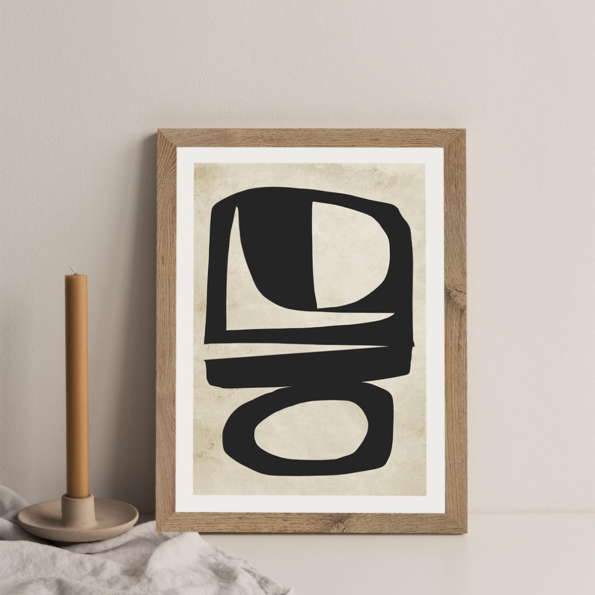Chance Art Print Oak Frame – image 2