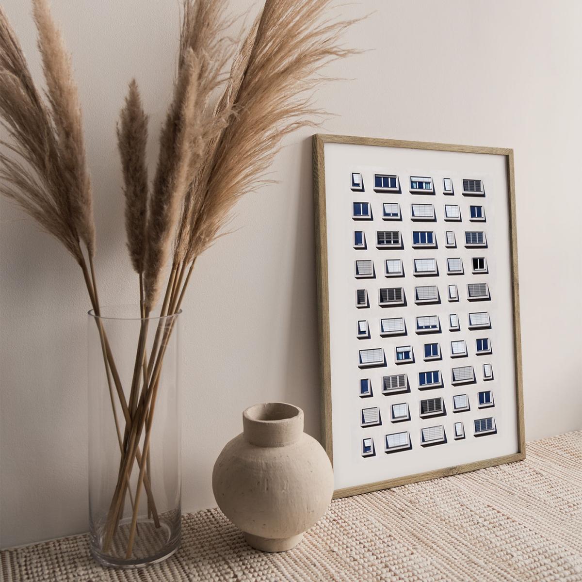 50 Shades of Shades Art Print Oak Frame – image 3