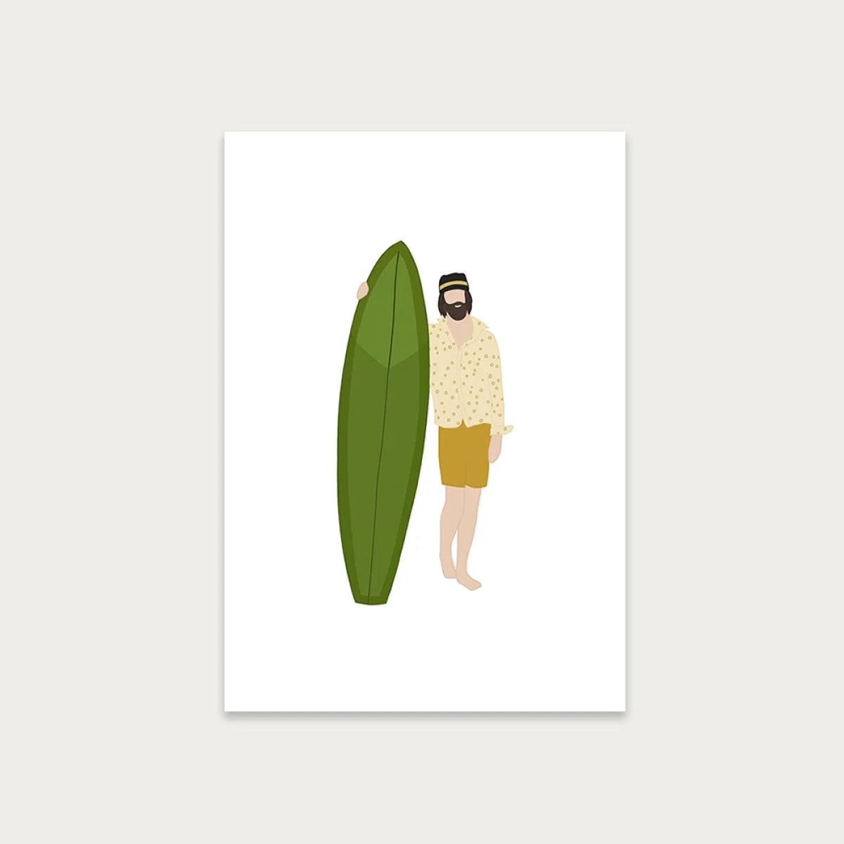 Gyspy Surfer Art Print Unframed
