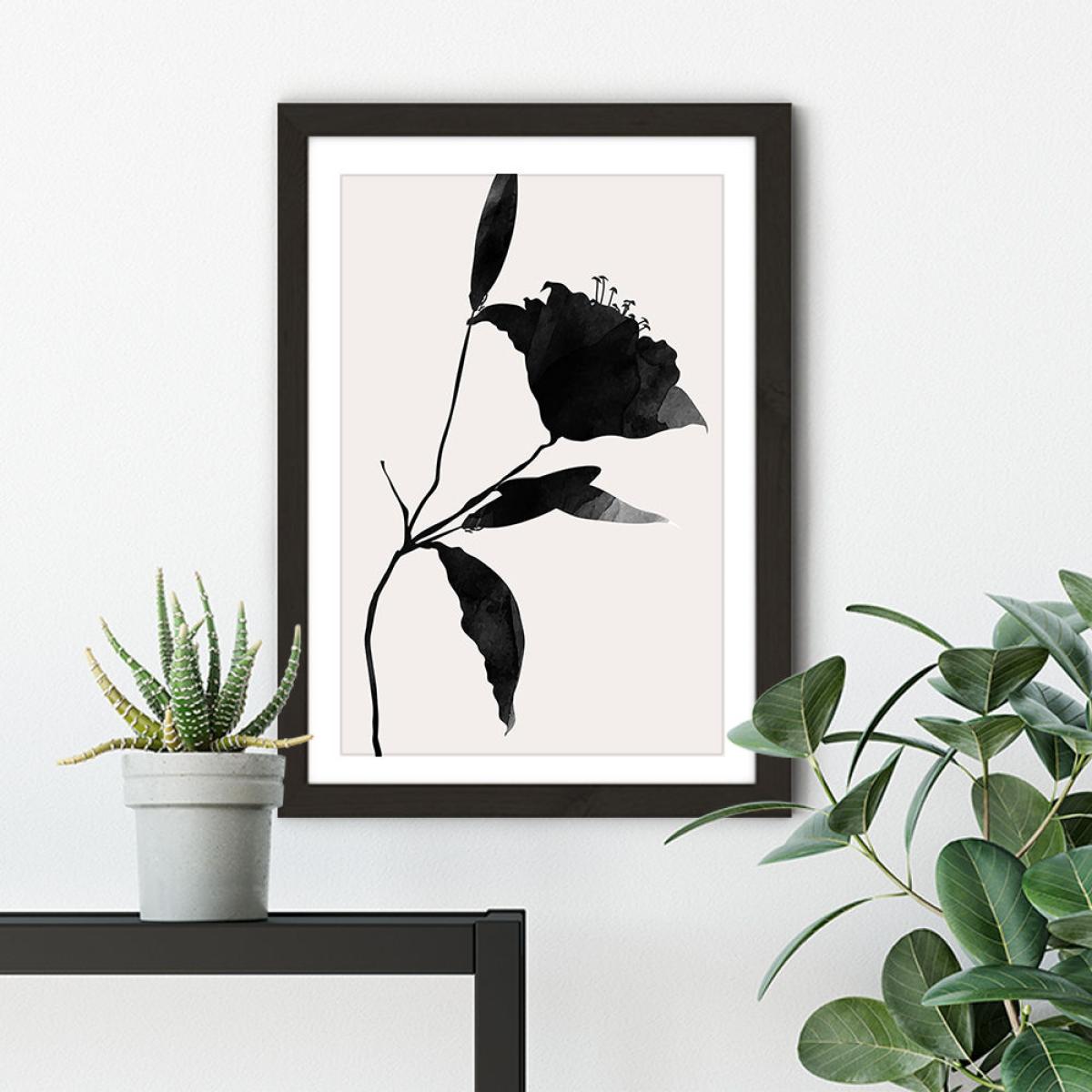 Nero 2 Art Print Black Frame – image 5