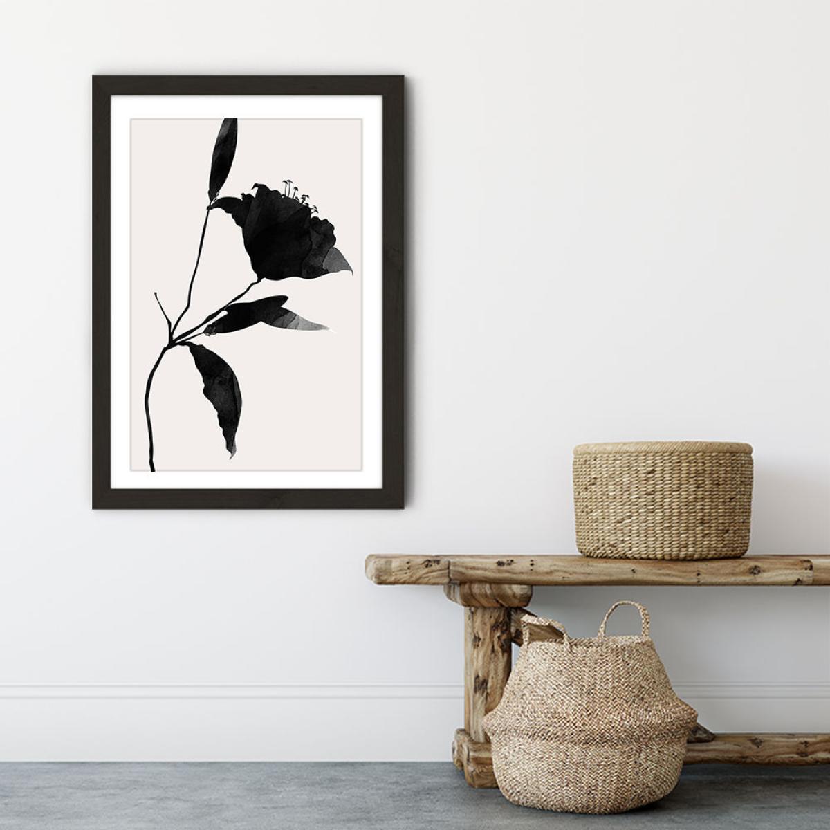 Nero 2 Art Print Black Frame – image 6