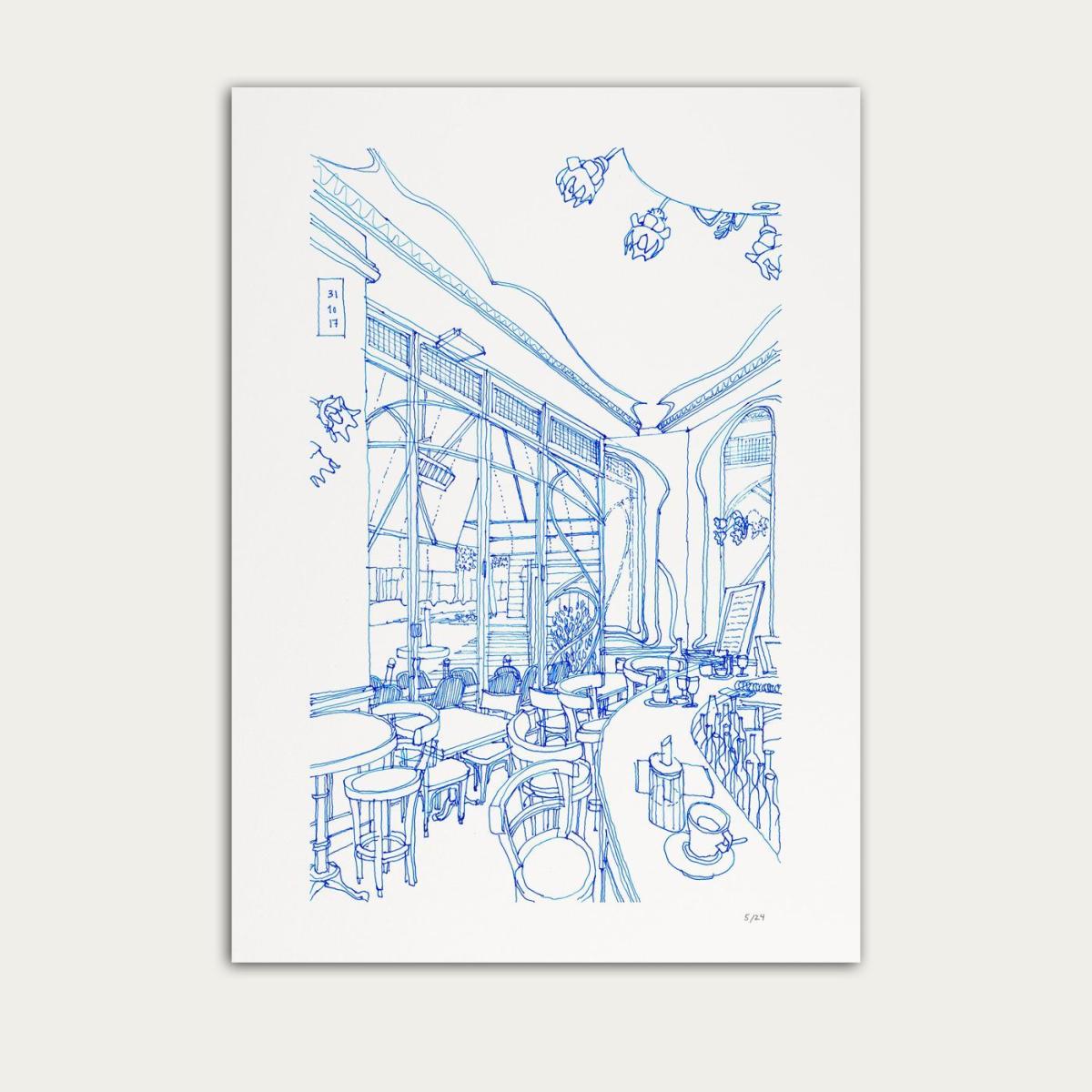Café I by Luis Burriel – image 2