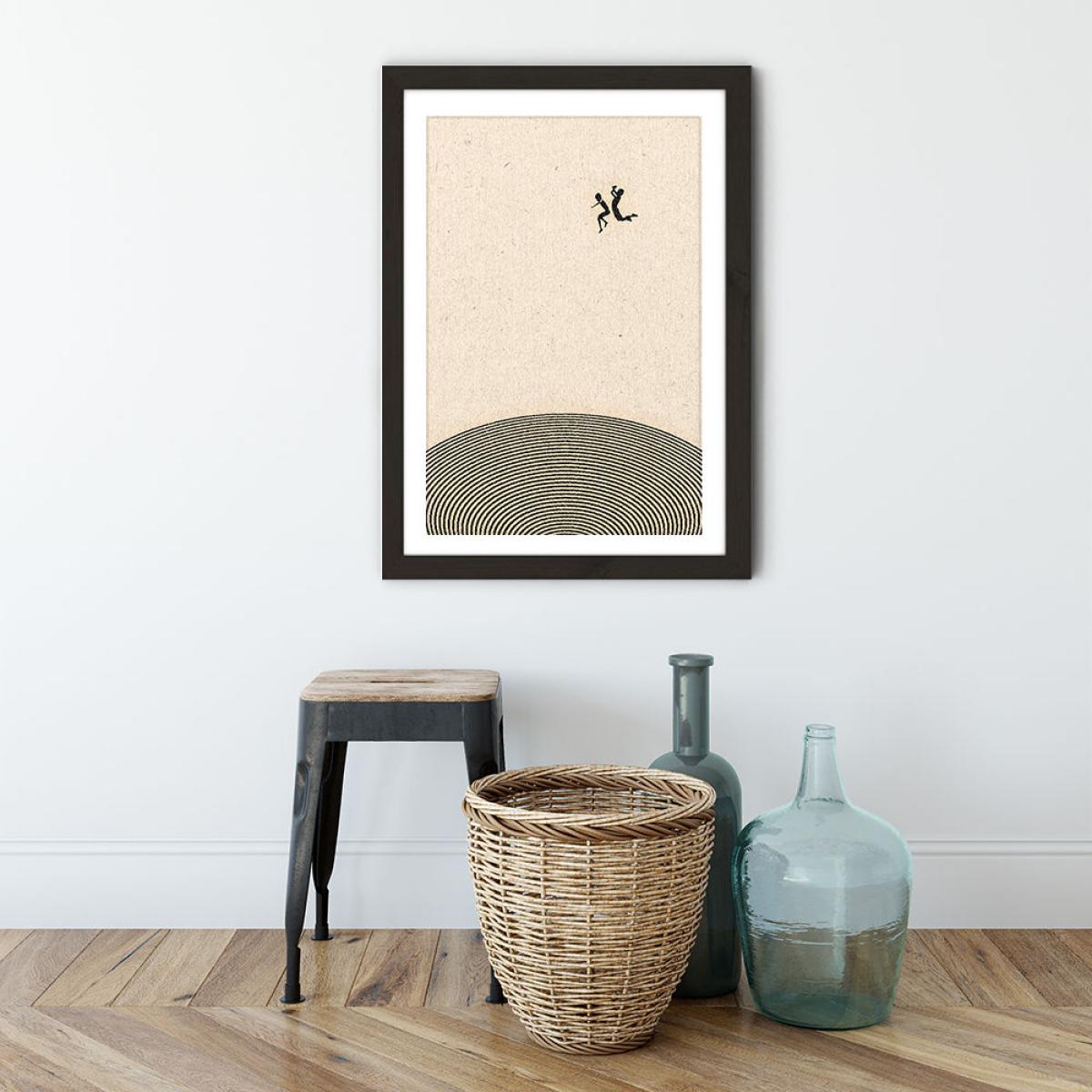 Into the Unknown Art Print Black Frame – image 2