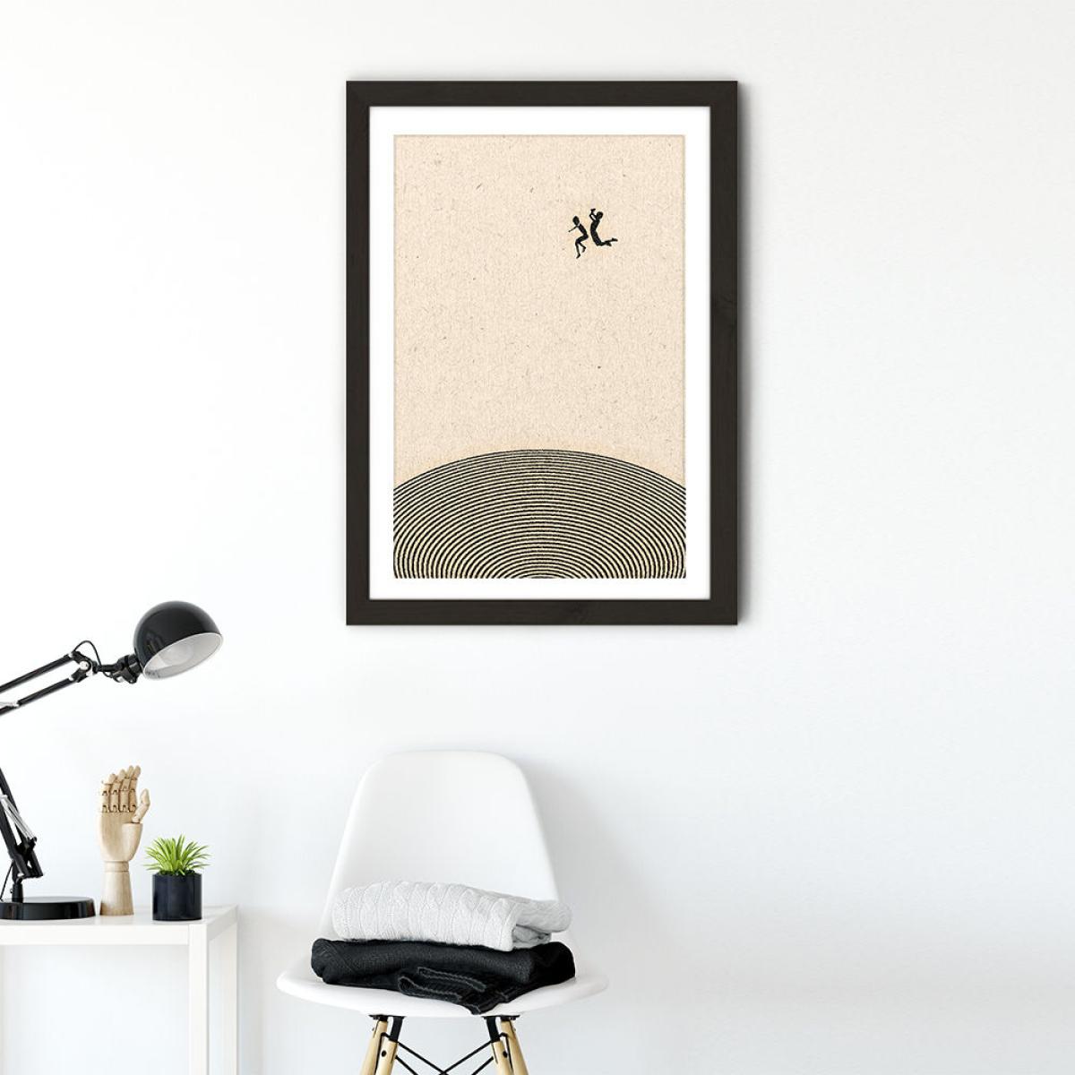 Into the Unknown Art Print Black Frame – image 3