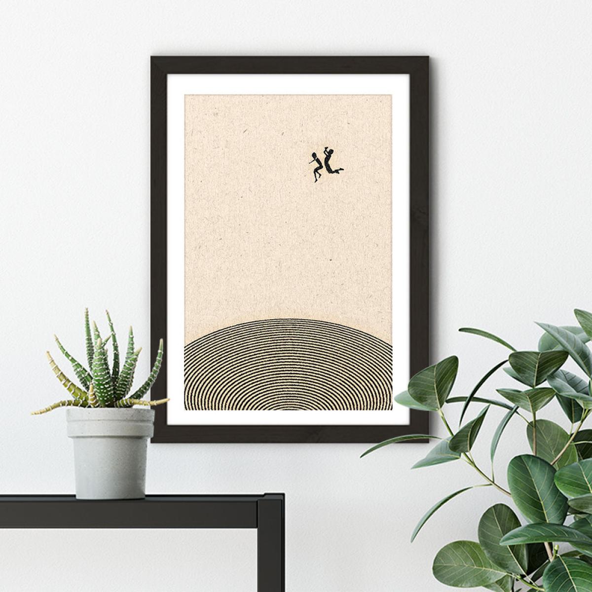 Into the Unknown Art Print Black Frame – image 5