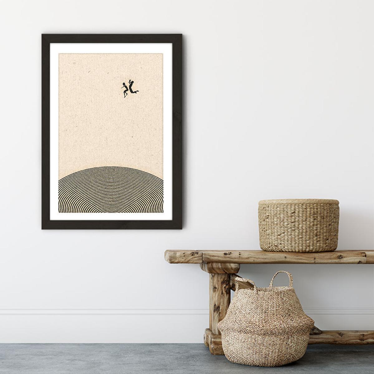 Into the Unknown Art Print Black Frame – image 6