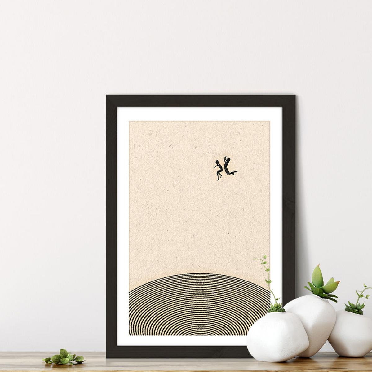 Into the Unknown Art Print Black Frame – image 7