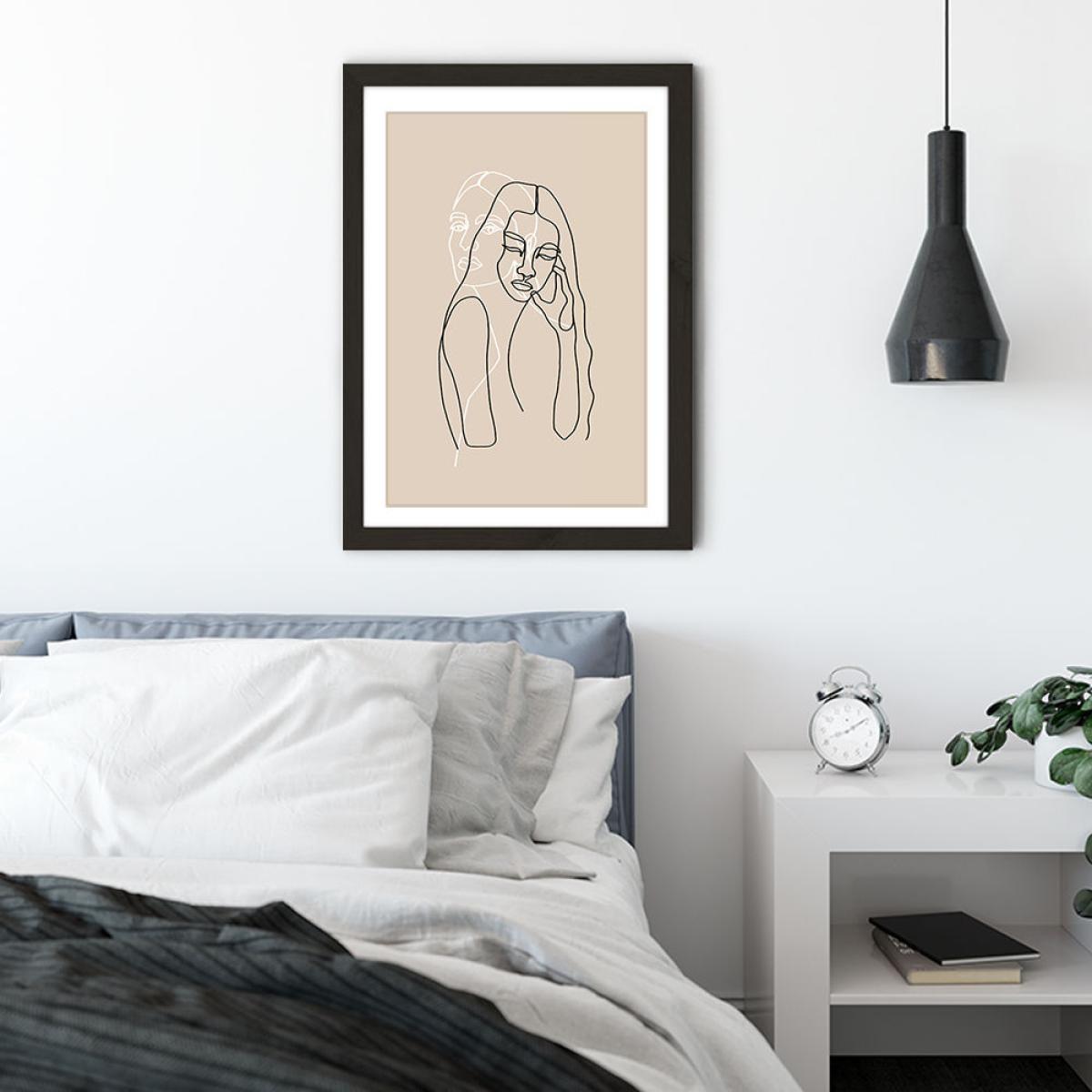 Alma & Wanda Art Print Black Frame – image 4