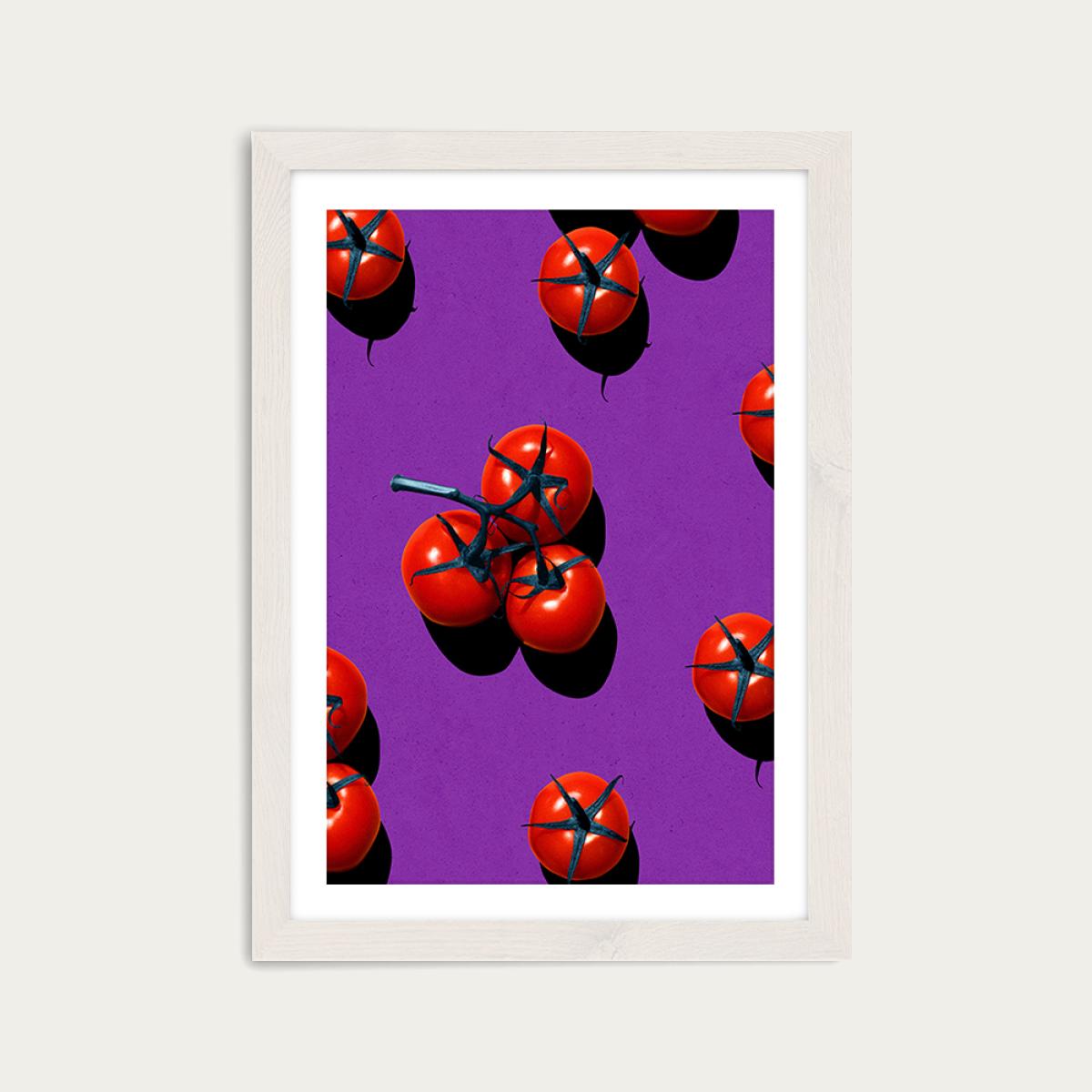 Fruit No. 20 Art Print White Frame – image 1