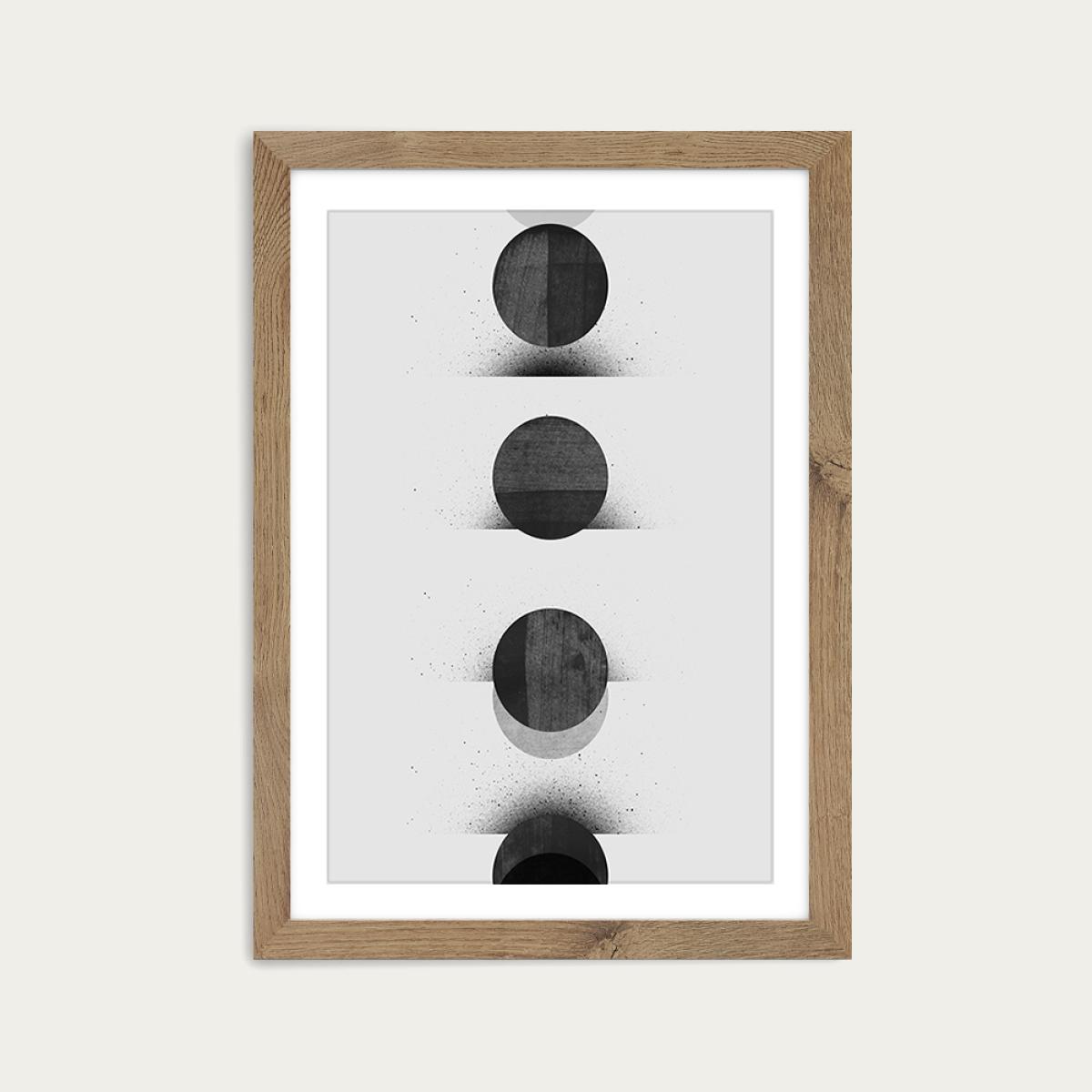 Timeless Art Print Oak Frame – image 1