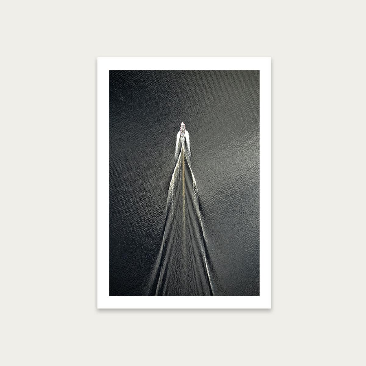 Boat Art Print Unframed