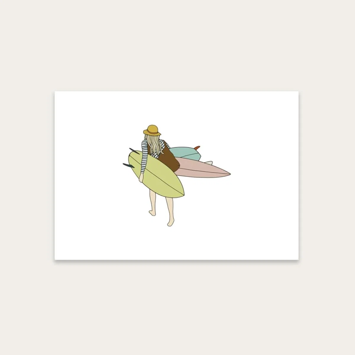 Quivergirl Art Print Unframed