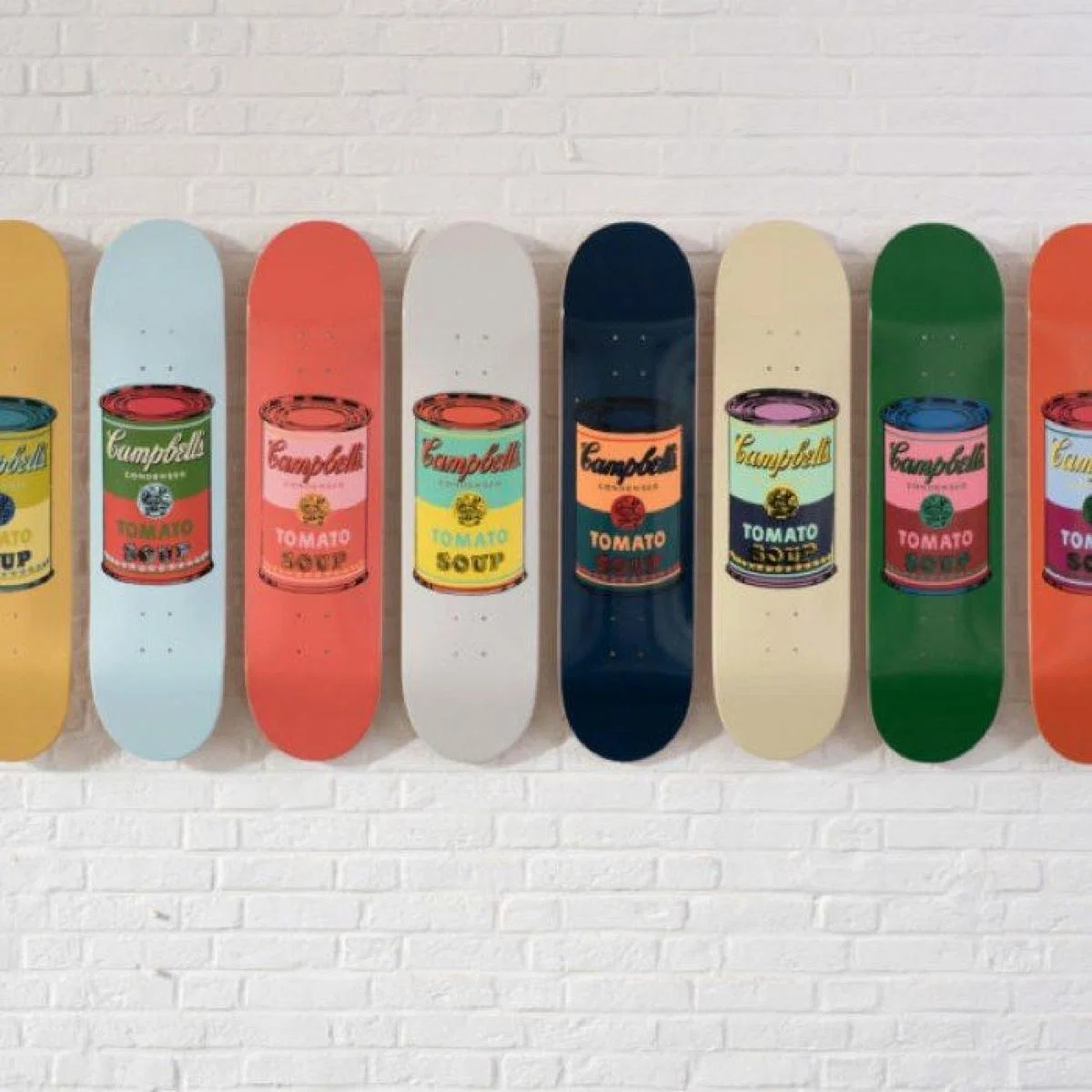 Colored Campbell's Soup Cans Set Warhol – image 2