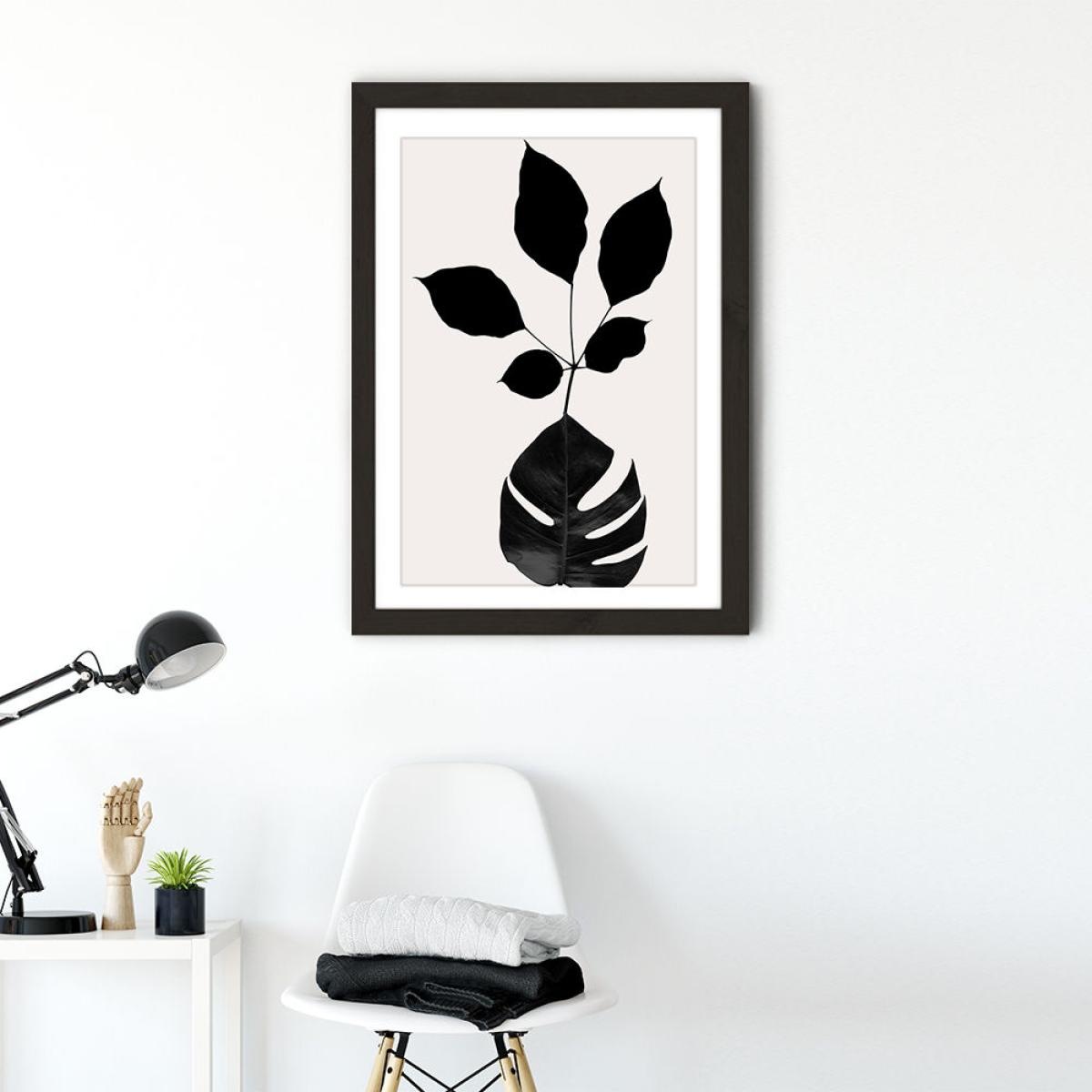 Azurea 1 Art Print Black Frame – image 2