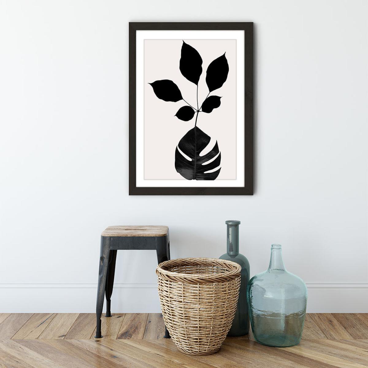 Azurea 1 Art Print Black Frame – image 3