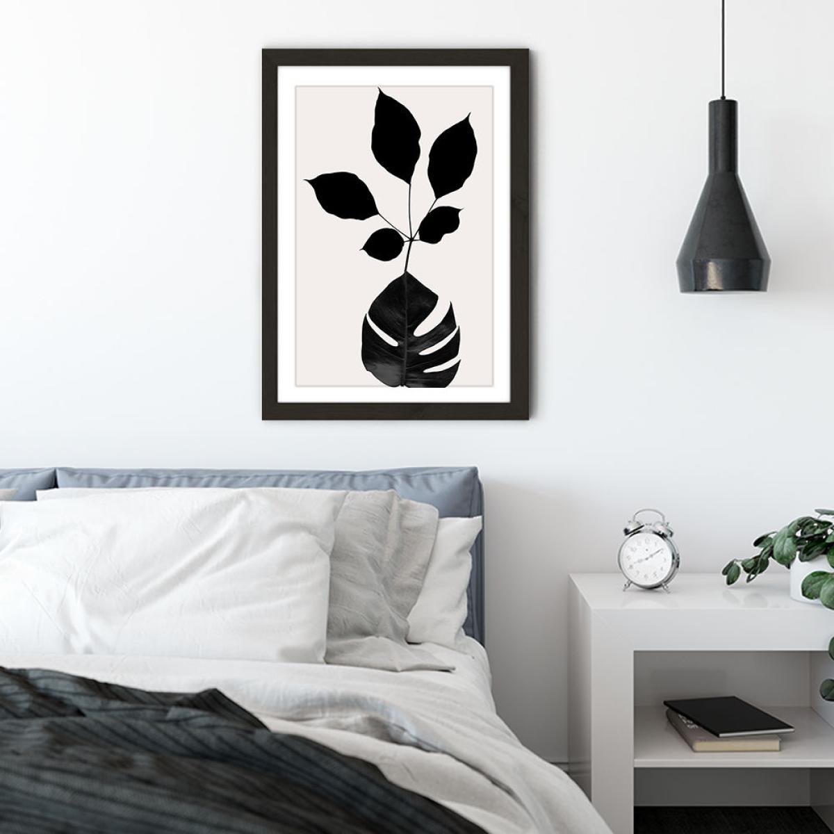 Azurea 1 Art Print Black Frame – image 4