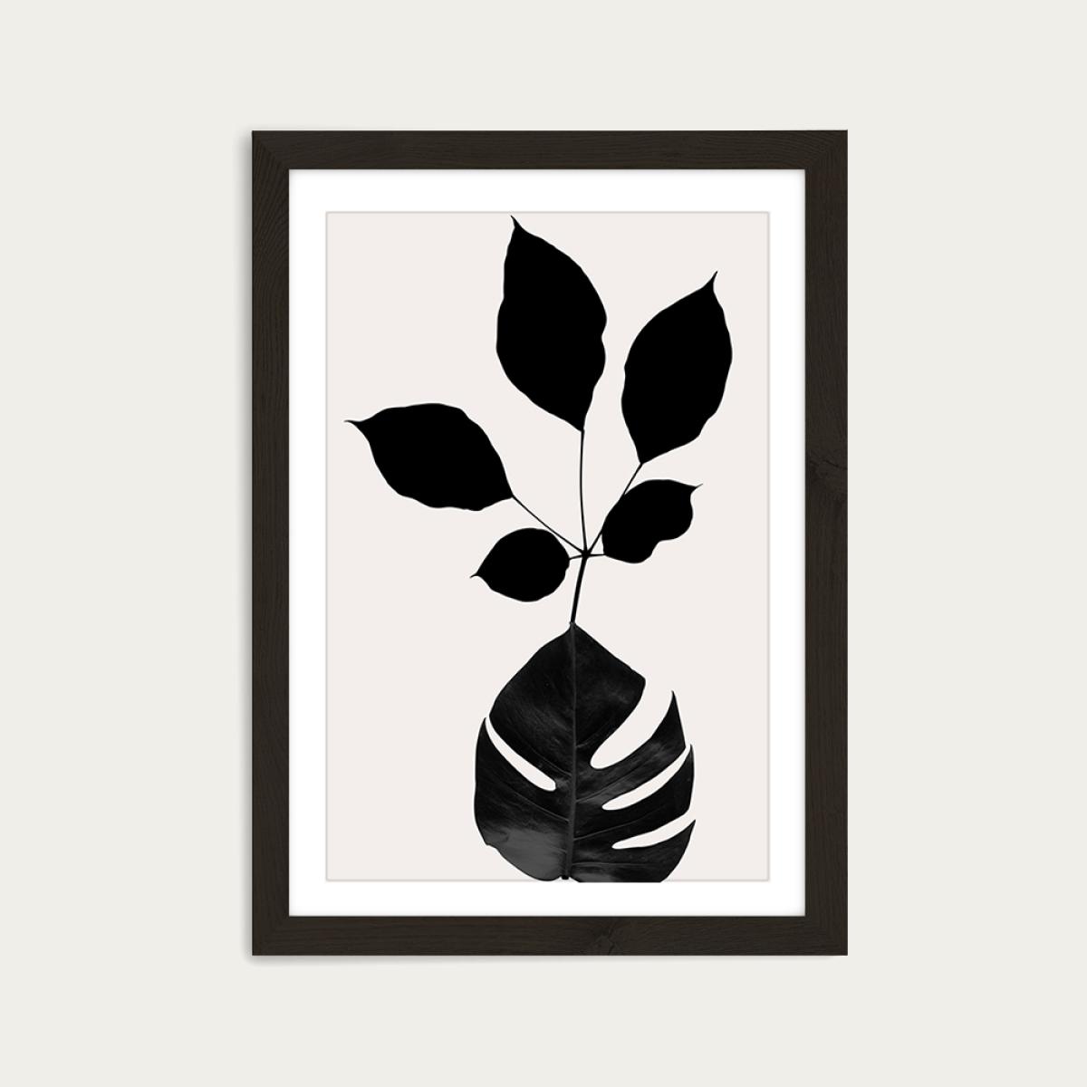 Azurea 1 Art Print Black Frame – image 1