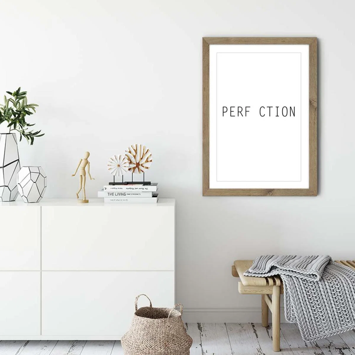 Oak Frame Perfection Art Print – image 3