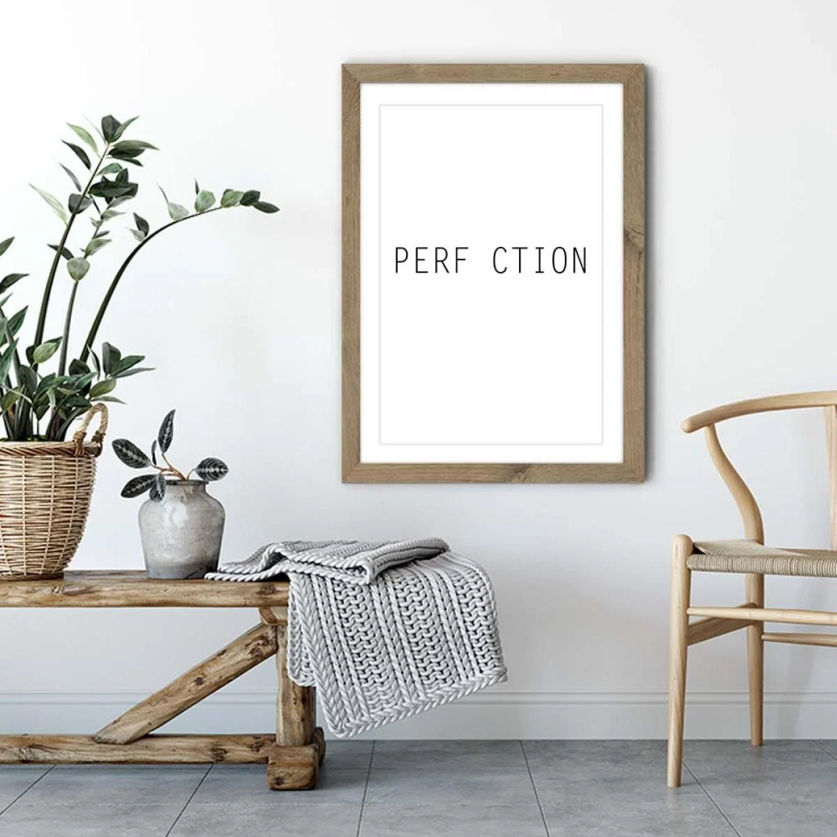 Oak Frame Perfection Art Print – image 4