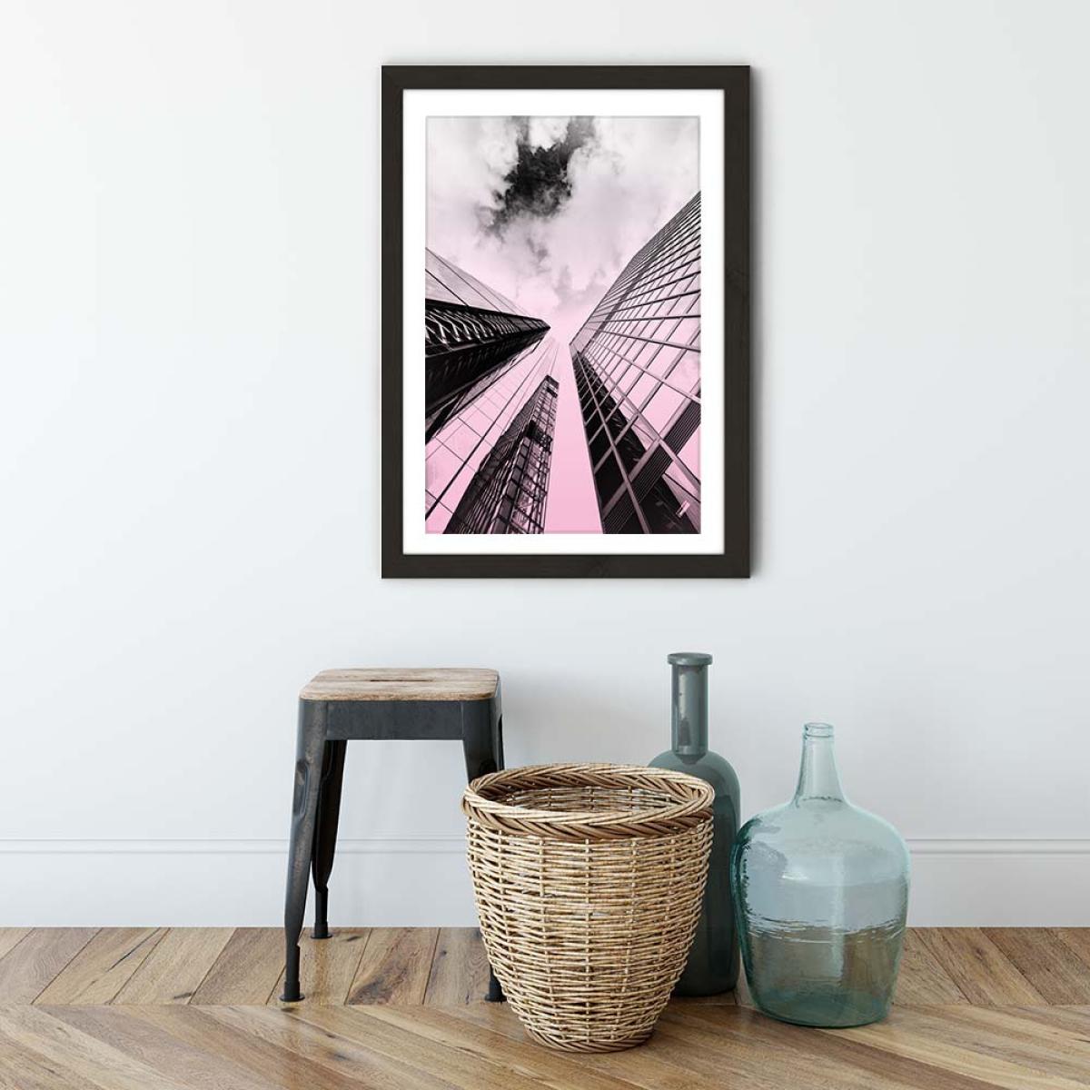 Black Frame Skyscraper Art Print – image 3