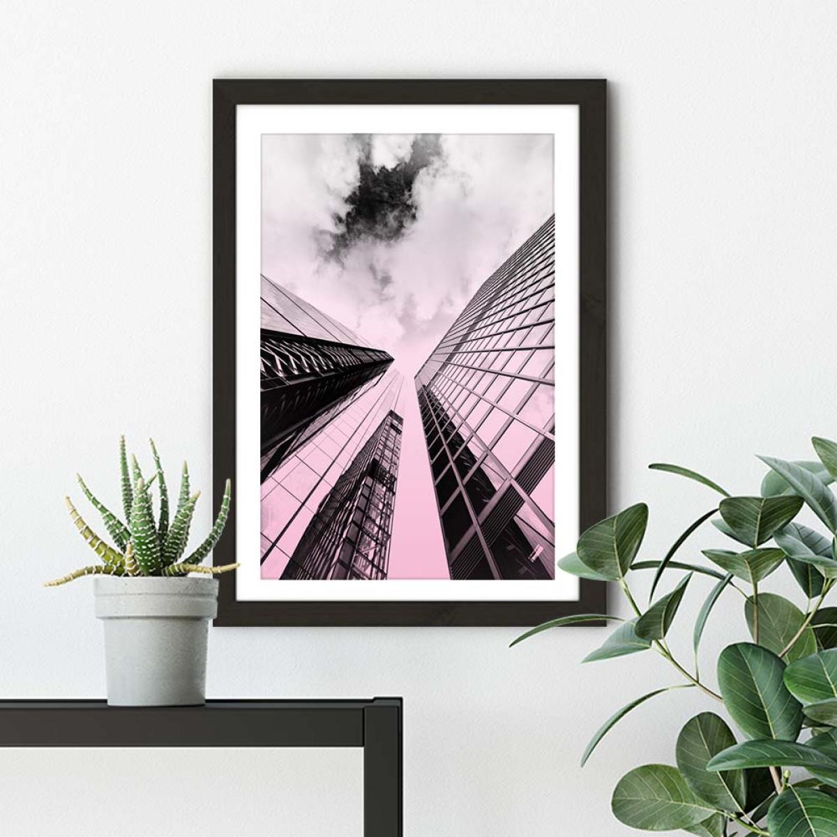 Black Frame Skyscraper Art Print – image 5