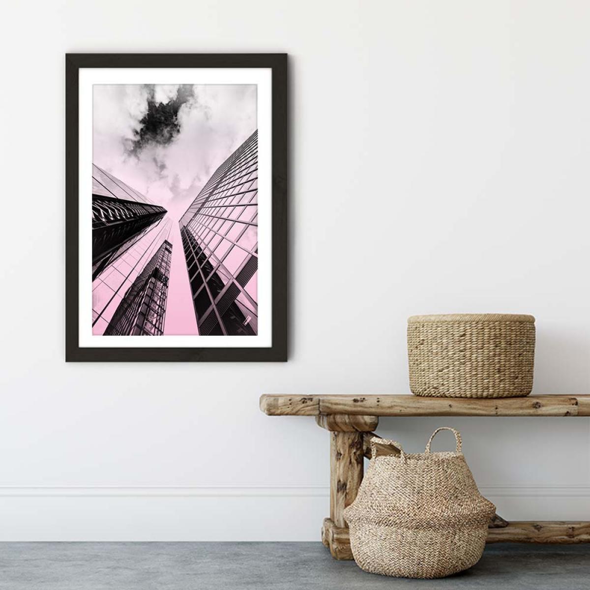 Black Frame Skyscraper Art Print – image 6