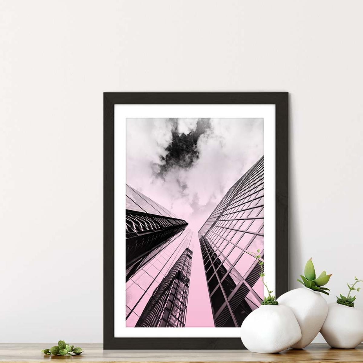 Black Frame Skyscraper Art Print – image 7