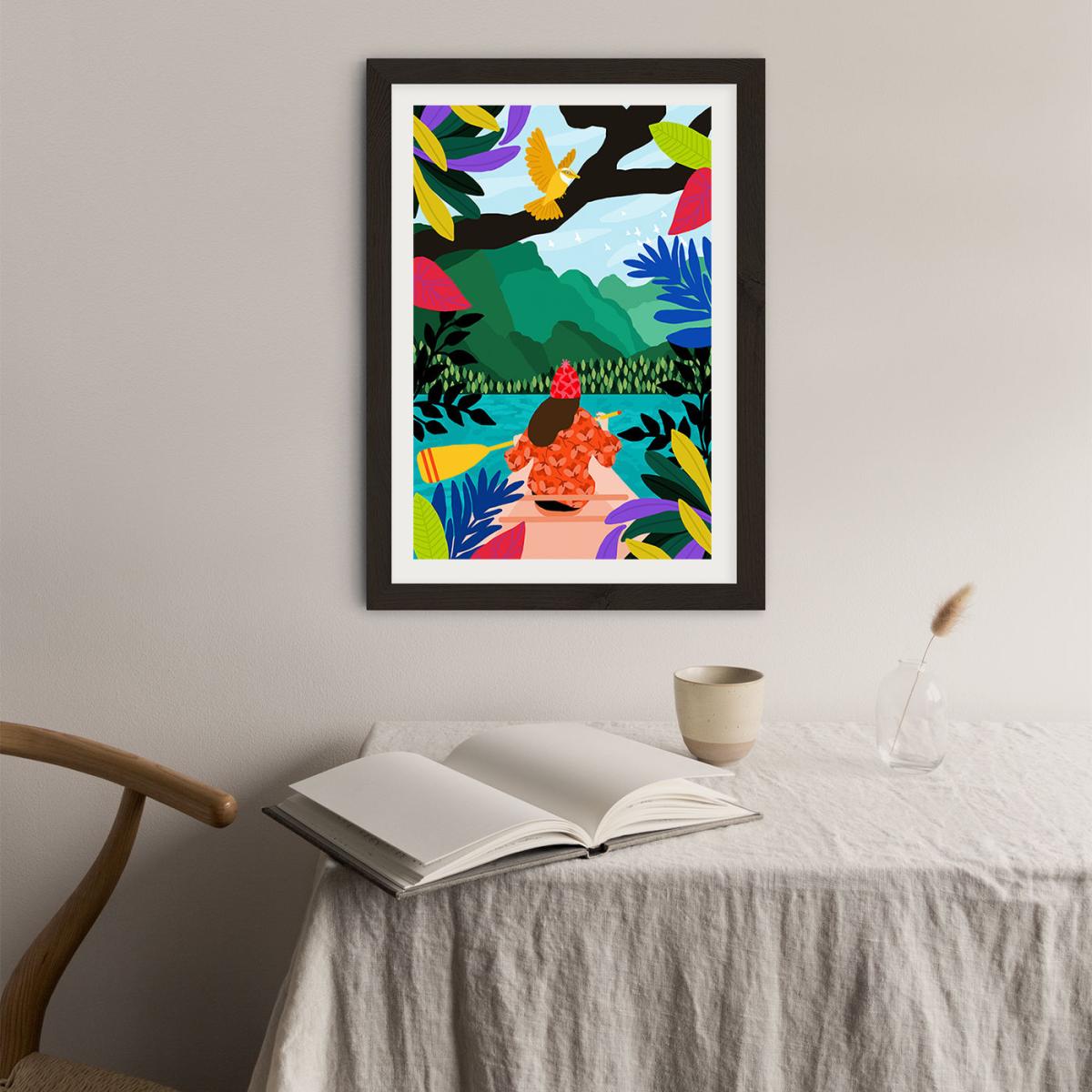 Exploring Nature Art Print Black Frame – image 3