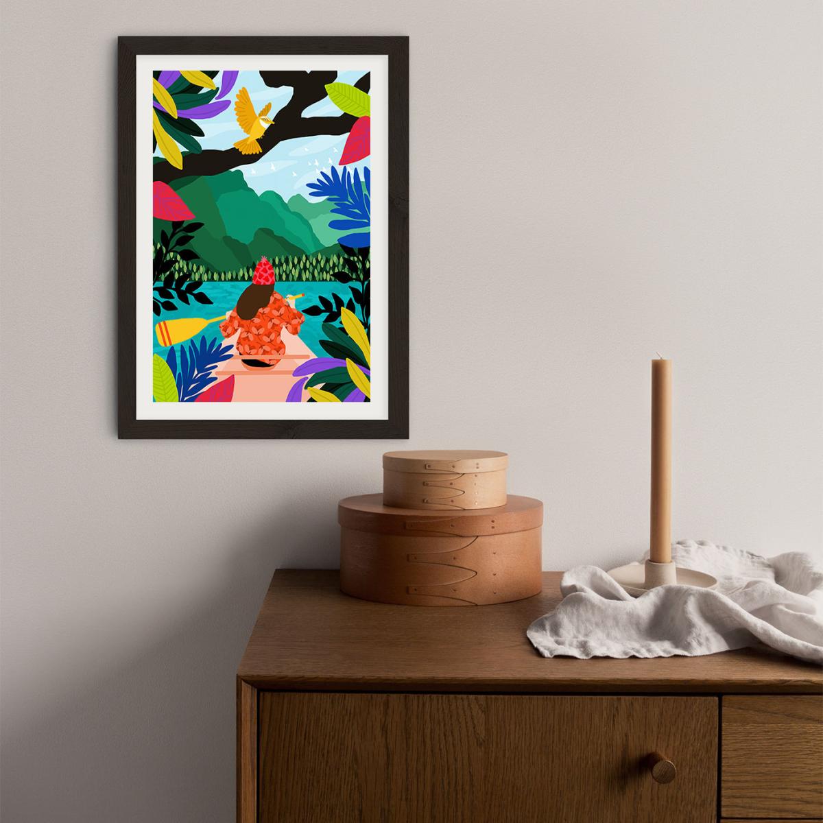 Exploring Nature Art Print Black Frame – image 5