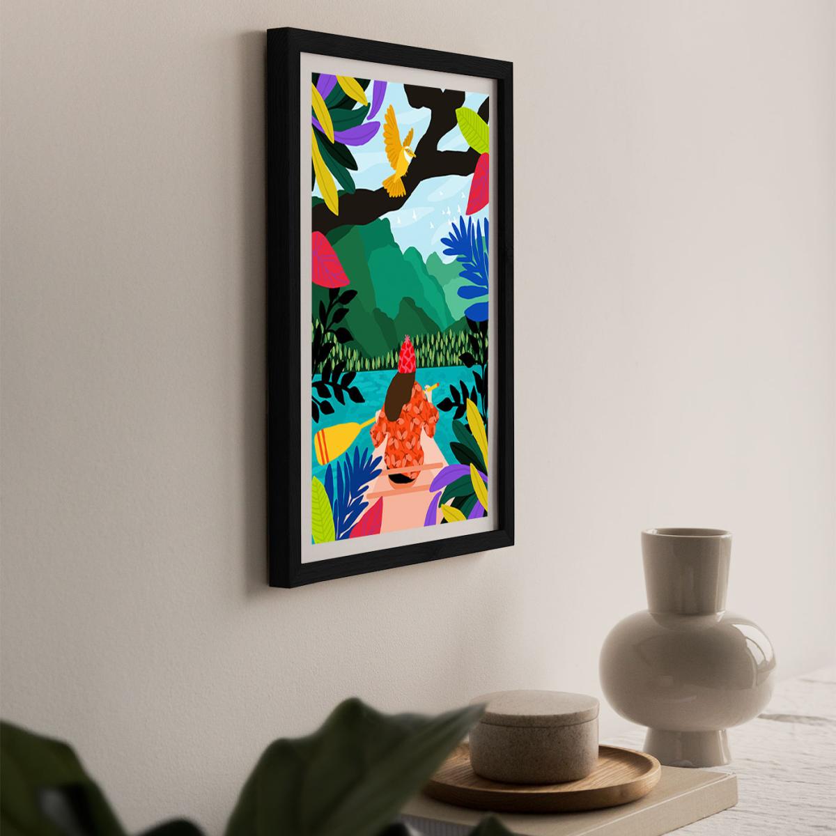 Exploring Nature Art Print Black Frame – image 8