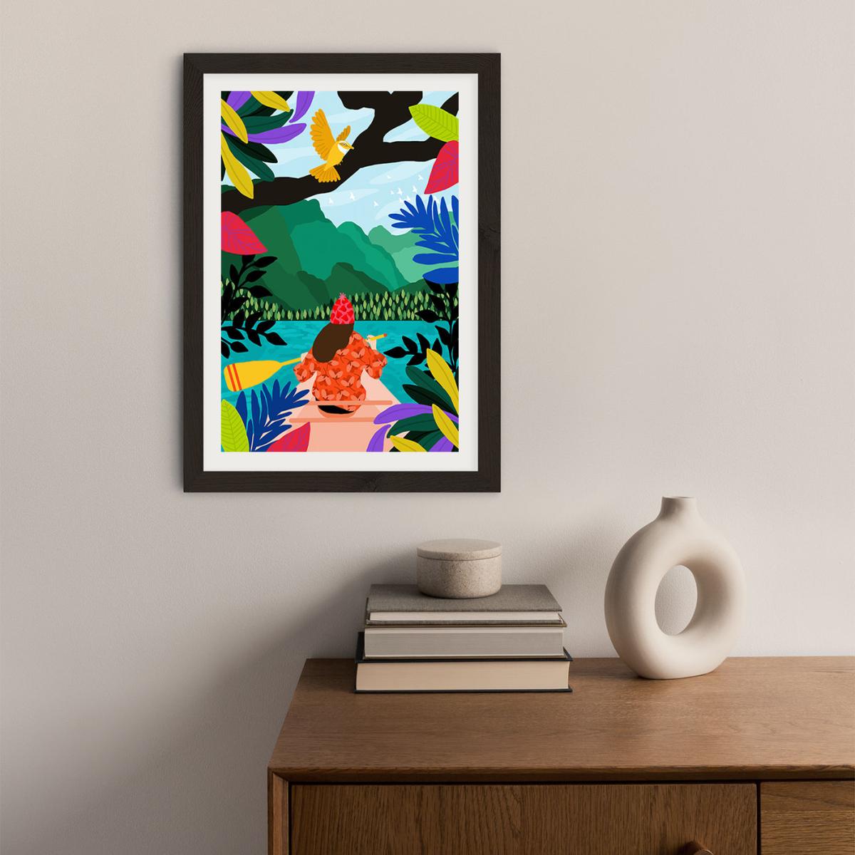Exploring Nature Art Print Black Frame – image 9