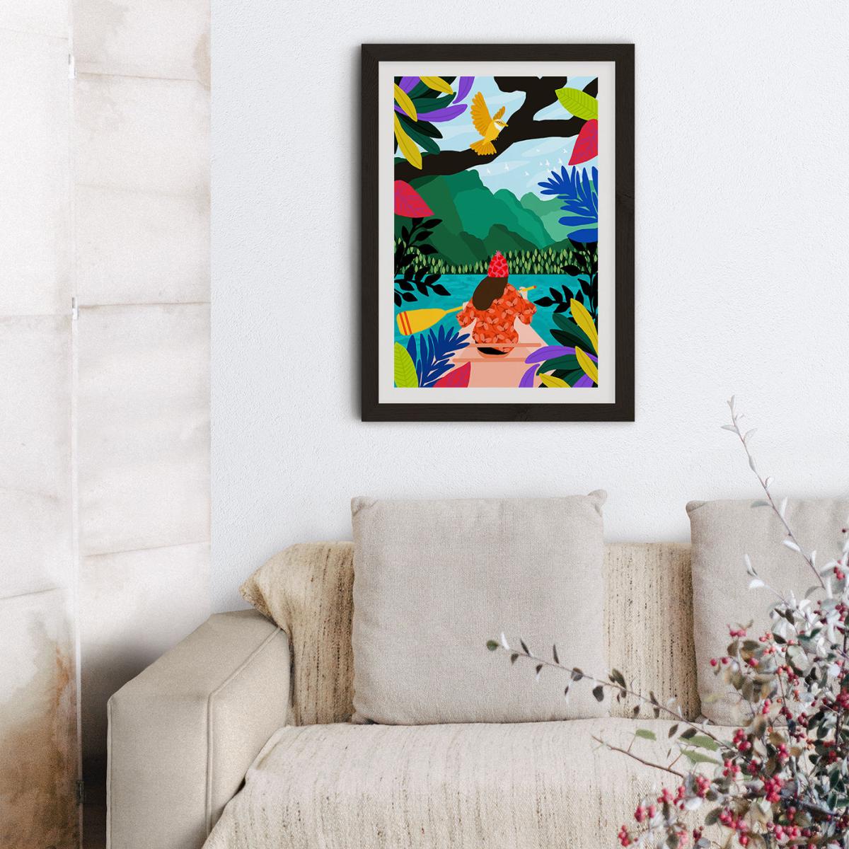 Exploring Nature Art Print Black Frame – image 10