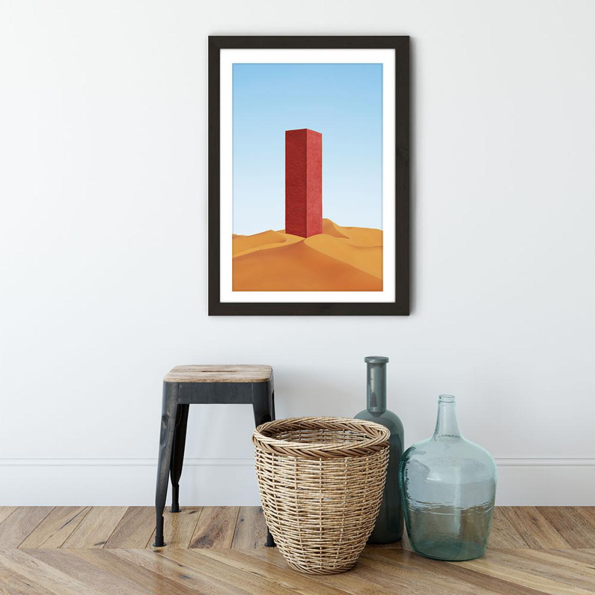 Fata Morgana Art Print Black Frame – image 3