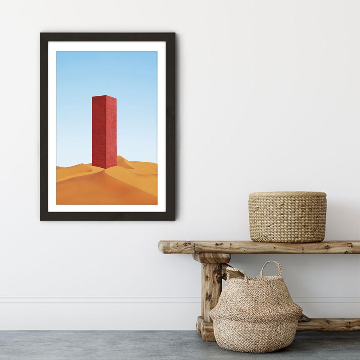 Fata Morgana Art Print Black Frame – image 7
