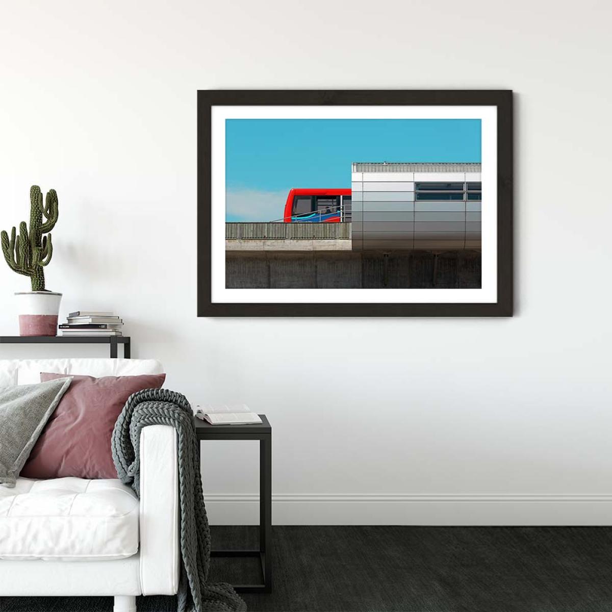 Dlr Art Print Black Frame – image 2